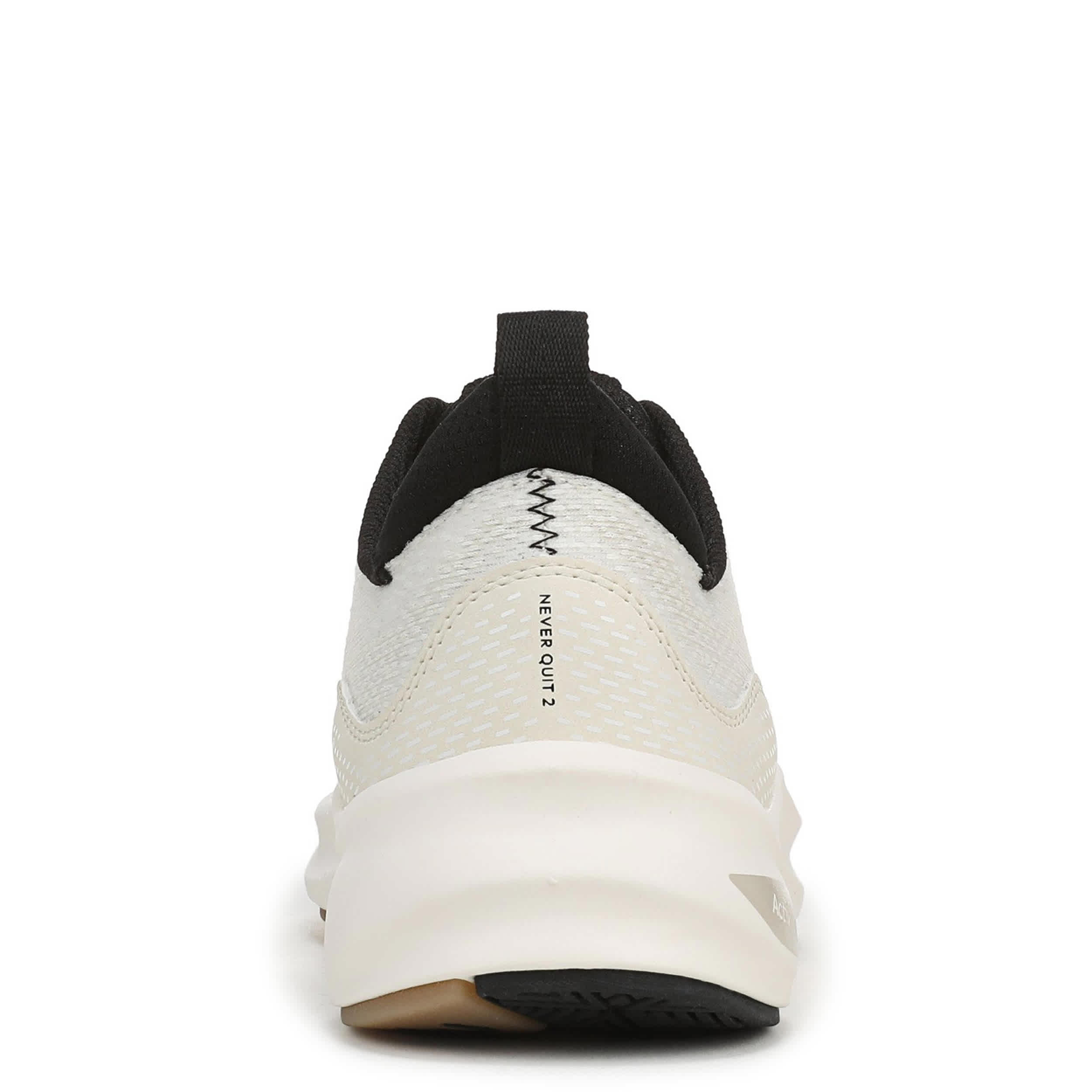 RYKA-WOMENS NEVER QUIT 2 CROSS TRAINING SNEAKER-WHITE & BLACK