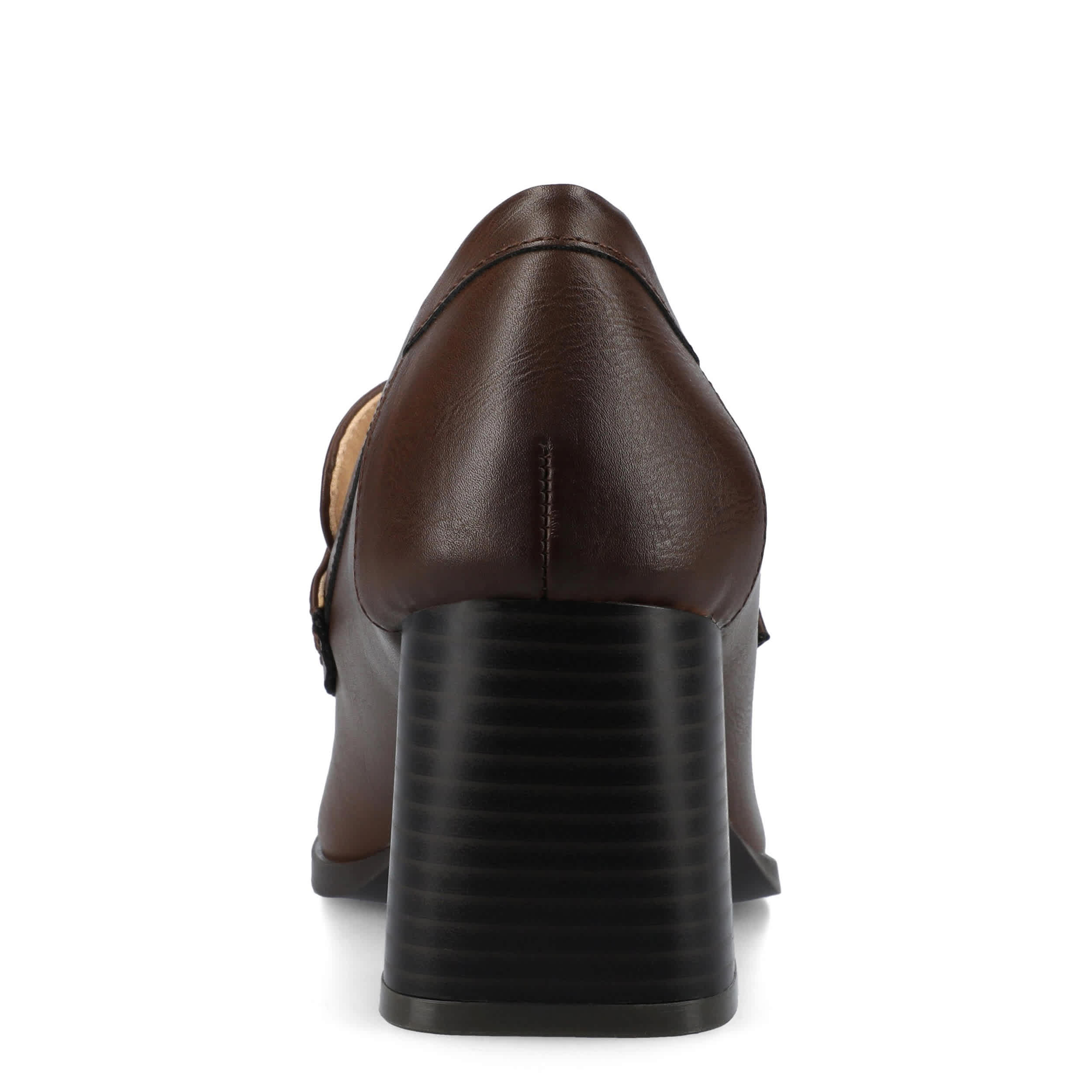 JOURNEE COLLECTION-WOMENS AISHA DRESS-CHOCOLATE & 