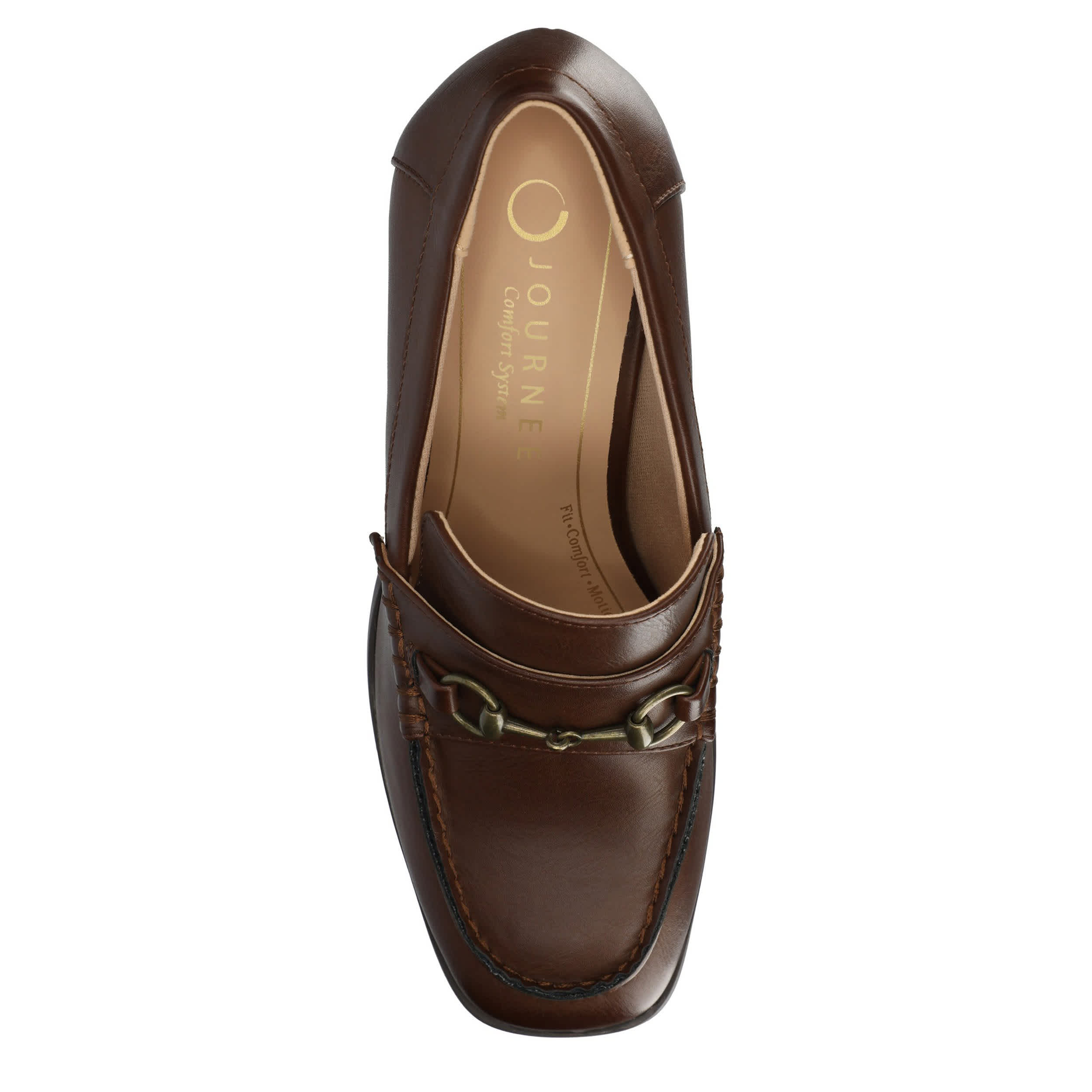 JOURNEE COLLECTION-WOMENS AISHA DRESS-CHOCOLATE & 
