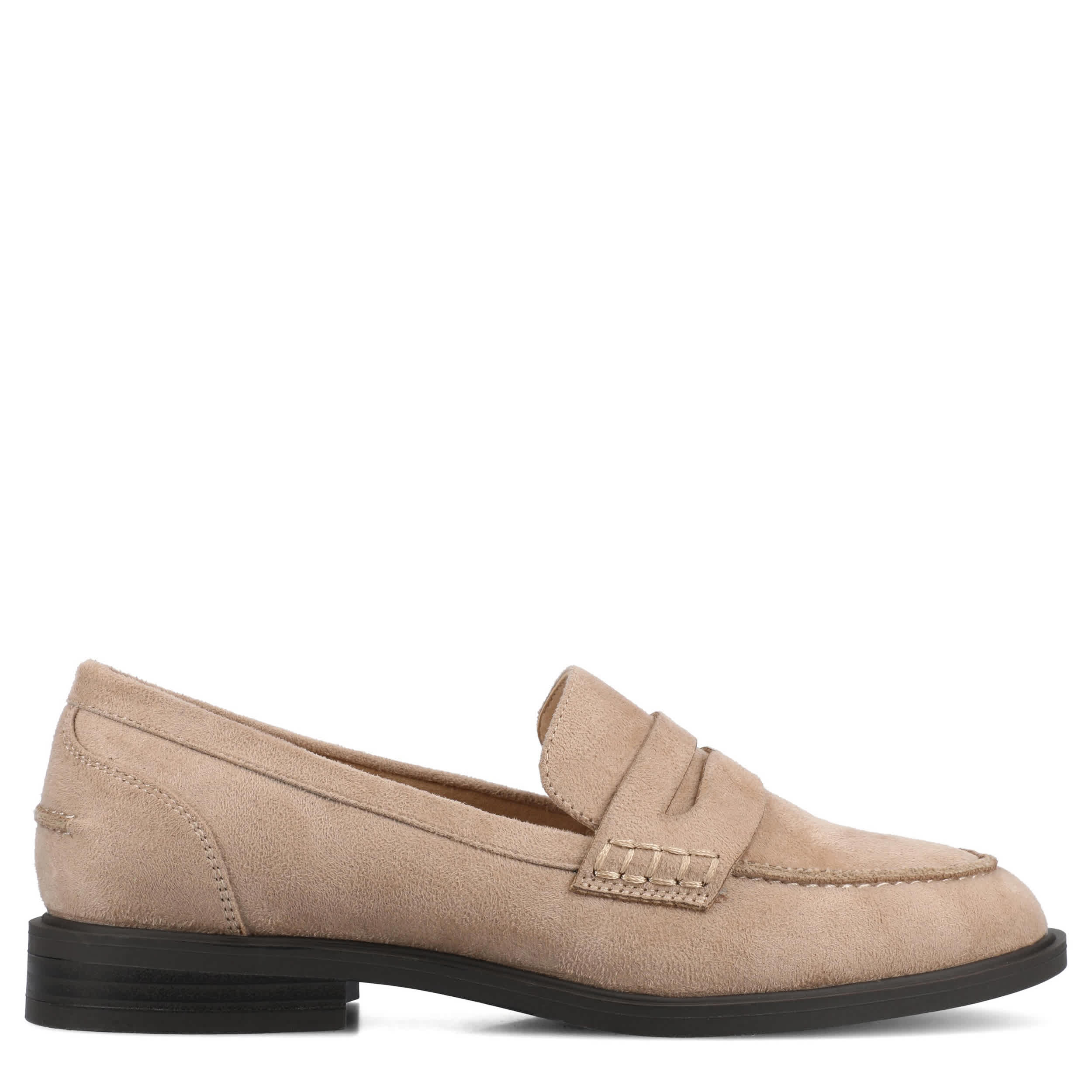 JOURNEE COLLECTION-WOMENS BROOKS LOAFER-TAUPE & 