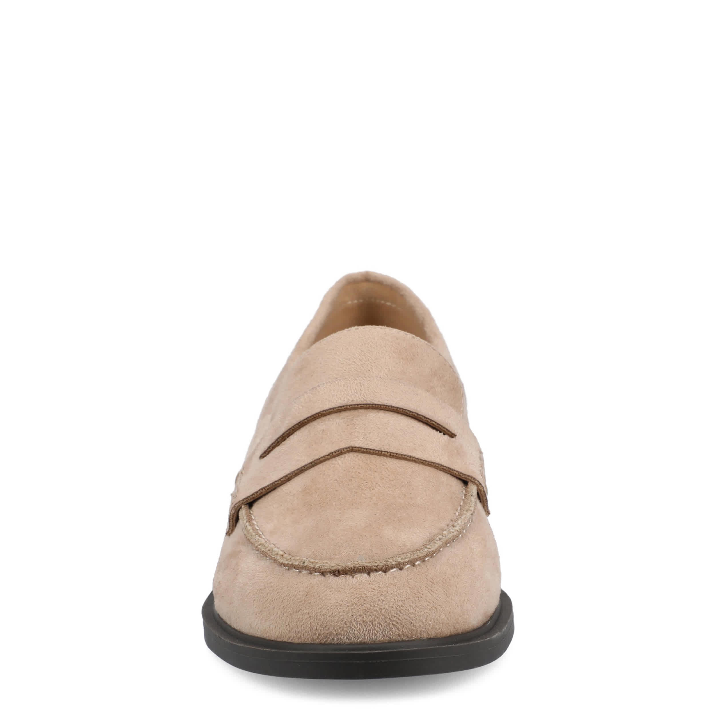 JOURNEE COLLECTION-WOMENS BROOKS LOAFER-TAUPE & 
