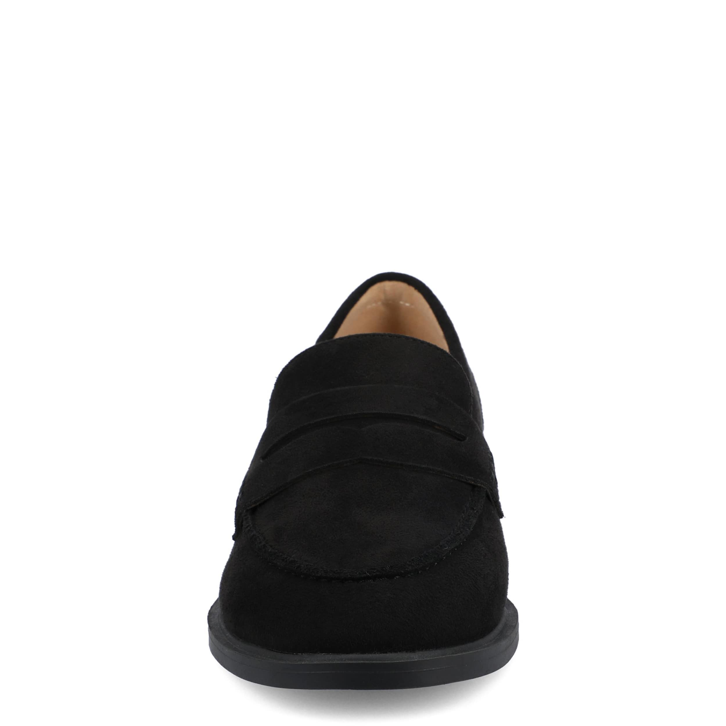 JOURNEE COLLECTION-WOMENS BROOKS LOAFER-BLACK & 