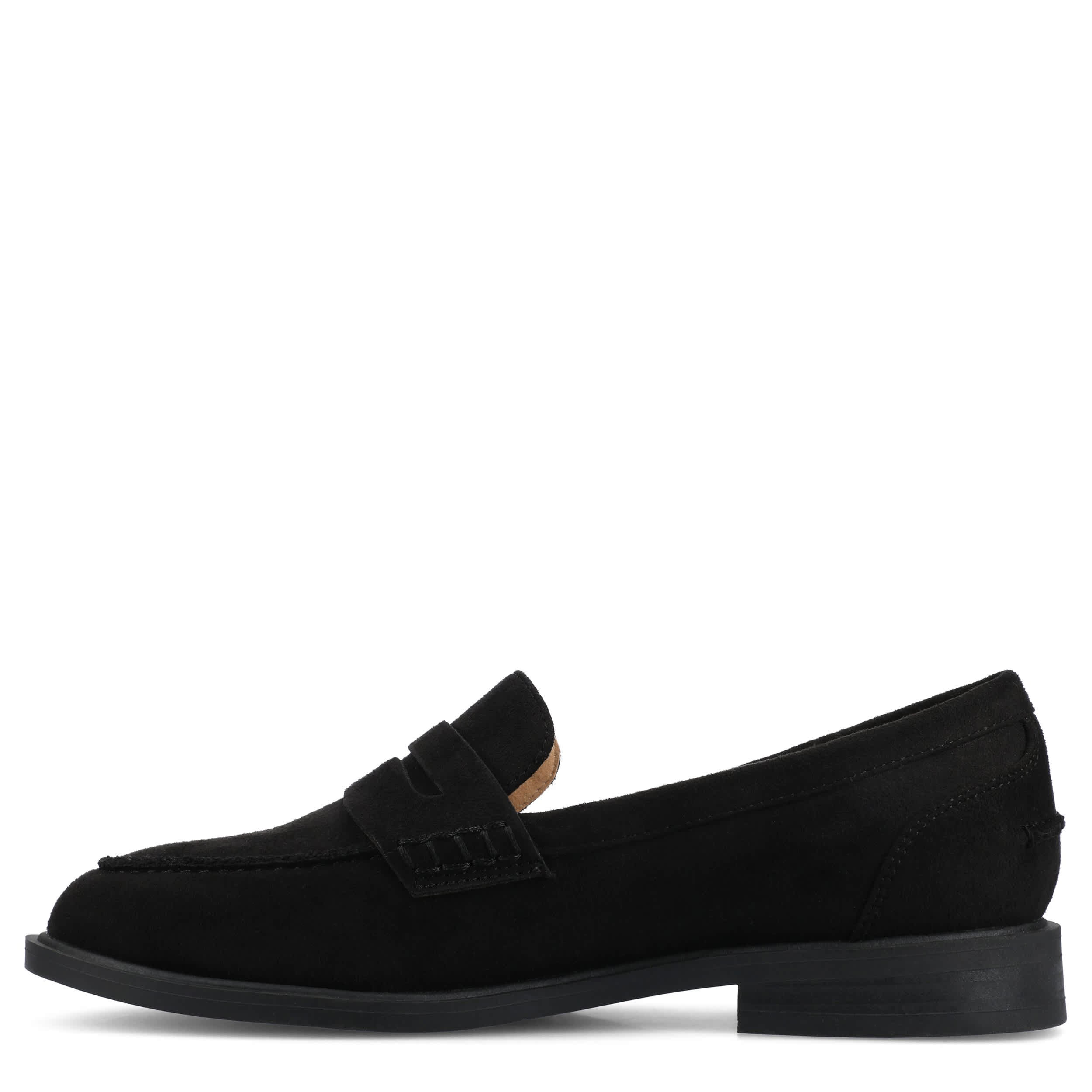 JOURNEE COLLECTION-WOMENS BROOKS LOAFER-BLACK & 