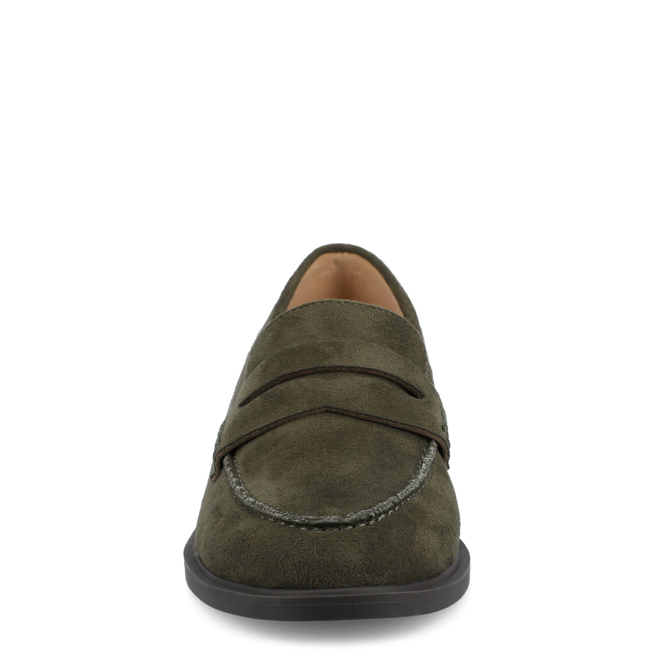JOURNEE COLLECTION-WOMENS BROOKS LOAFER-OLIVE & 