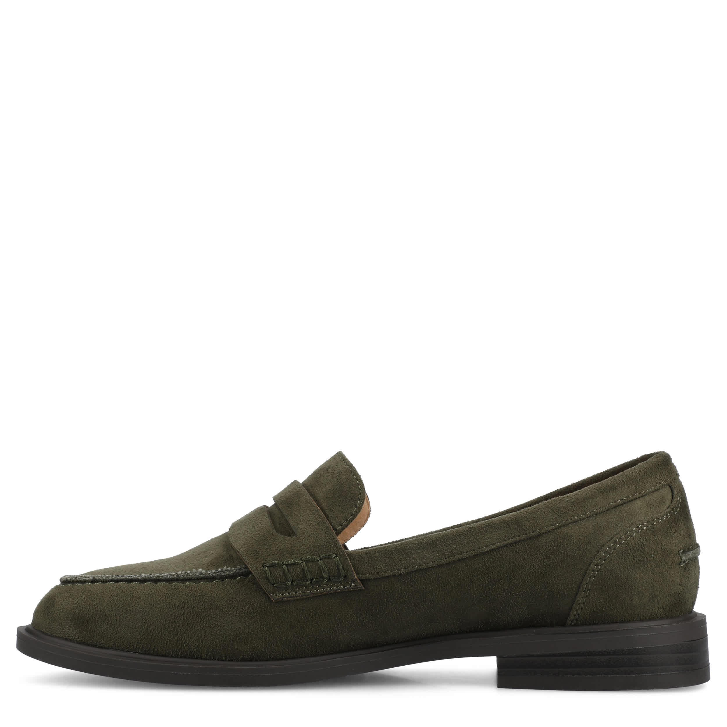 JOURNEE COLLECTION-WOMENS BROOKS LOAFER-OLIVE & 