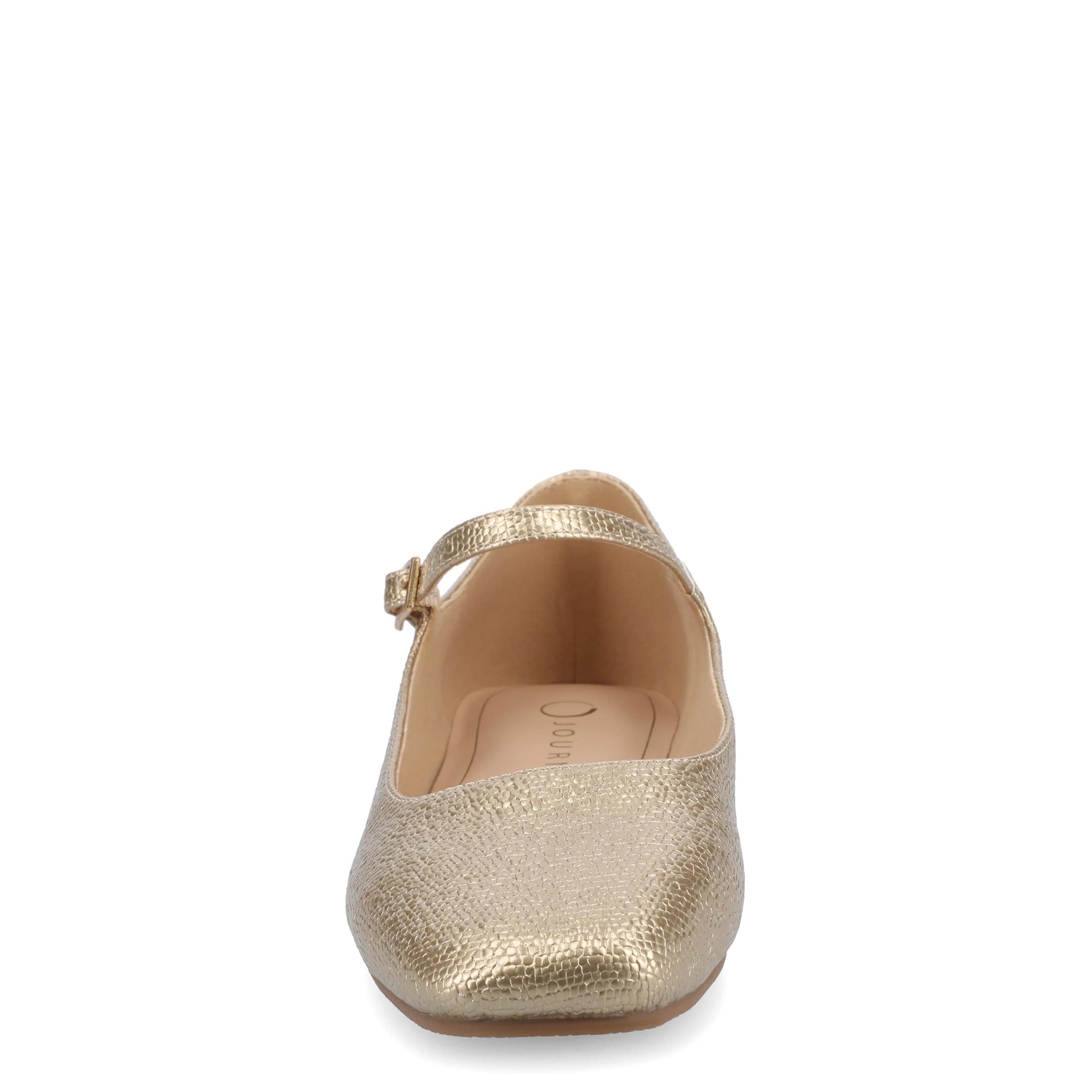 JOURNEE COLLECTION-WOMENS CARRIE FLAT-CHAMPAGNE & 