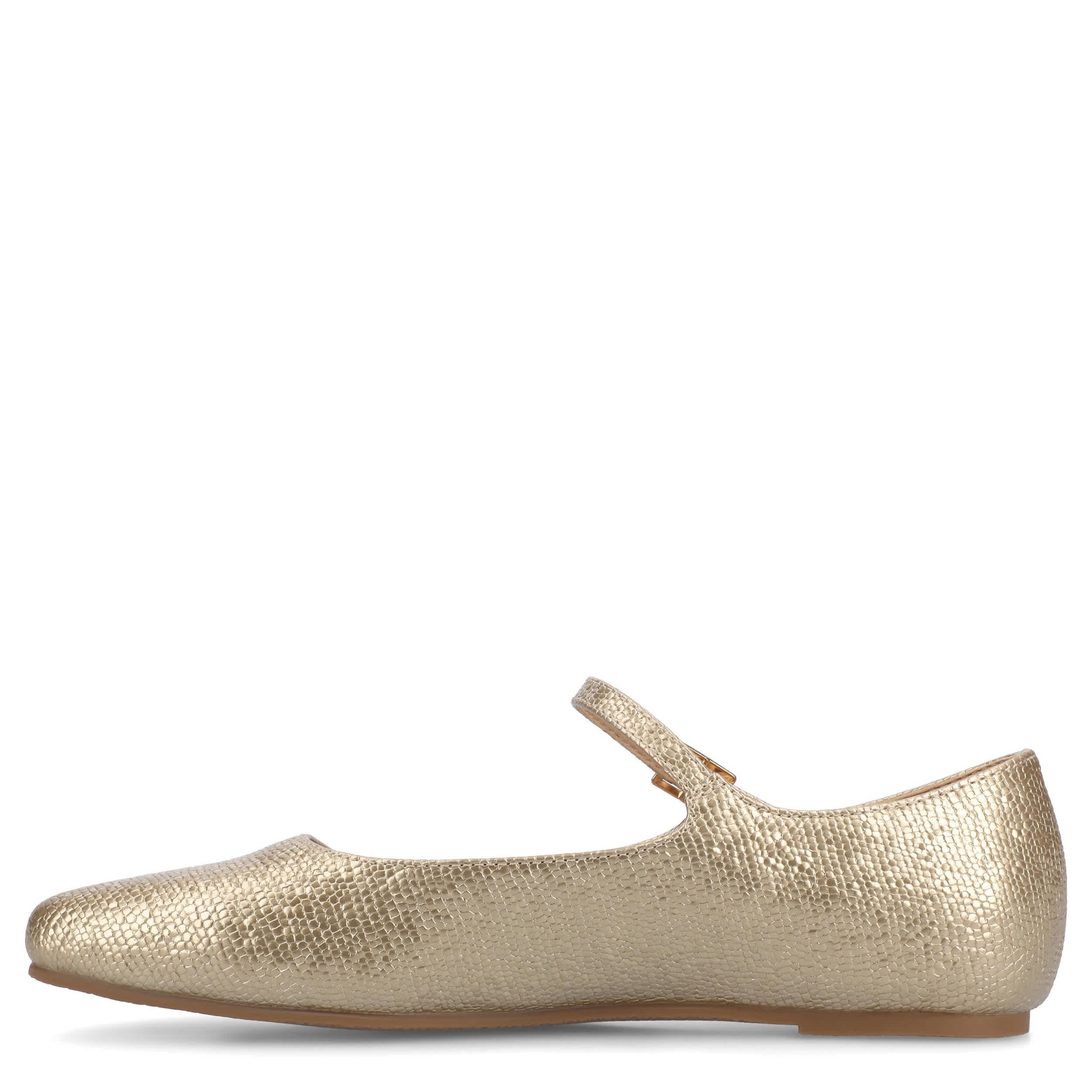 JOURNEE COLLECTION-WOMENS CARRIE FLAT-CHAMPAGNE & 