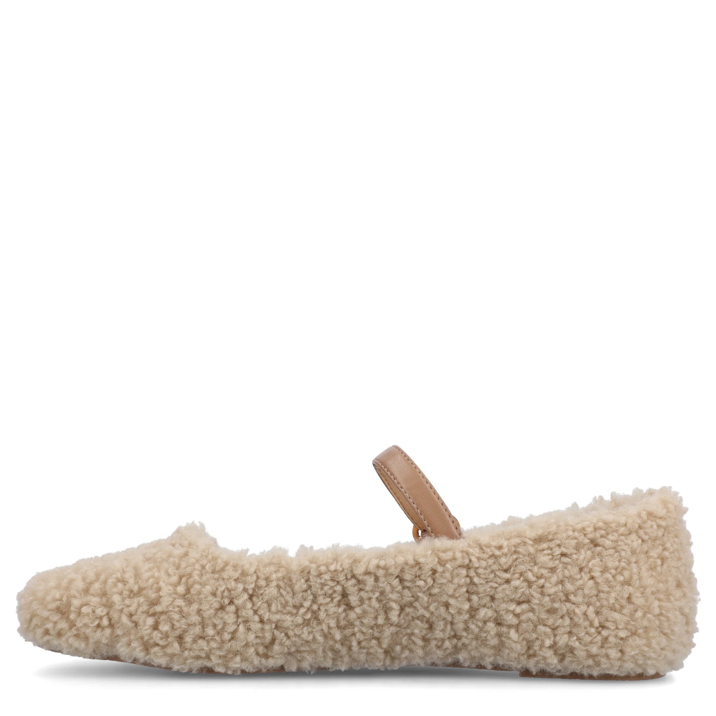 JOURNEE COLLECTION-WOMENS CARRIE FLAT-NATURAL & 