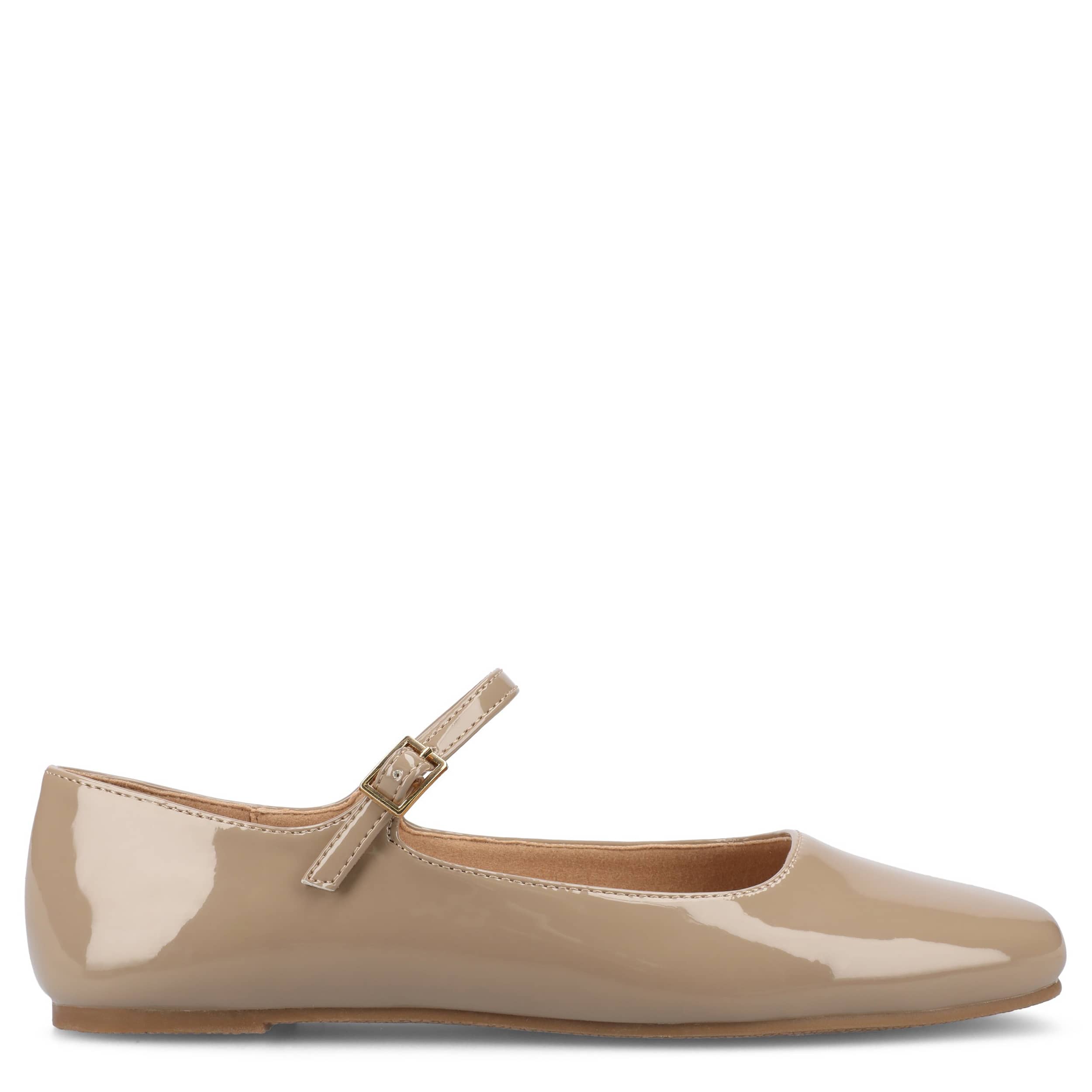 JOURNEE COLLECTION-WOMENS CARRIE FLAT-TAUPE & 