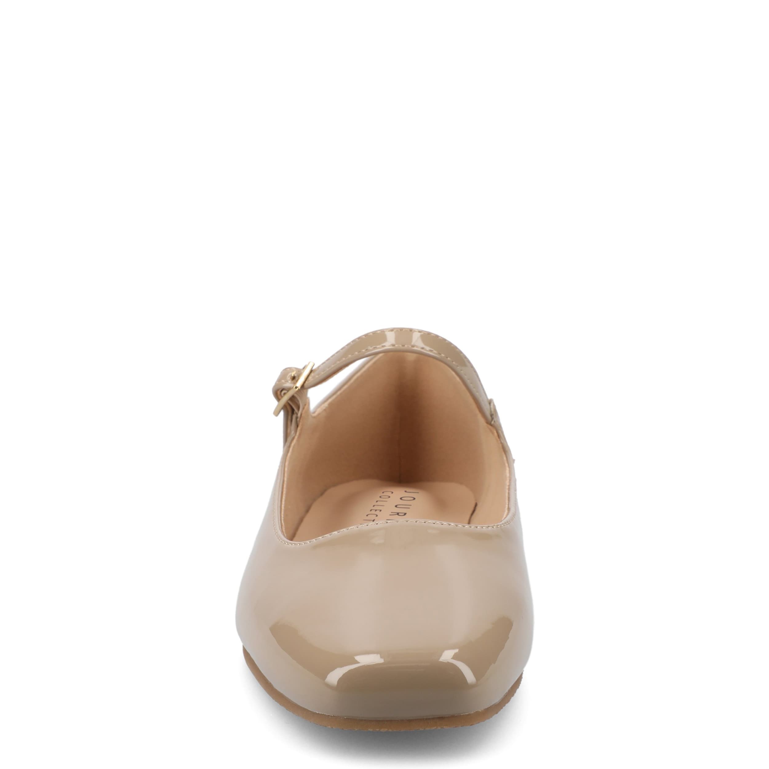 JOURNEE COLLECTION-WOMENS CARRIE FLAT-TAUPE & 