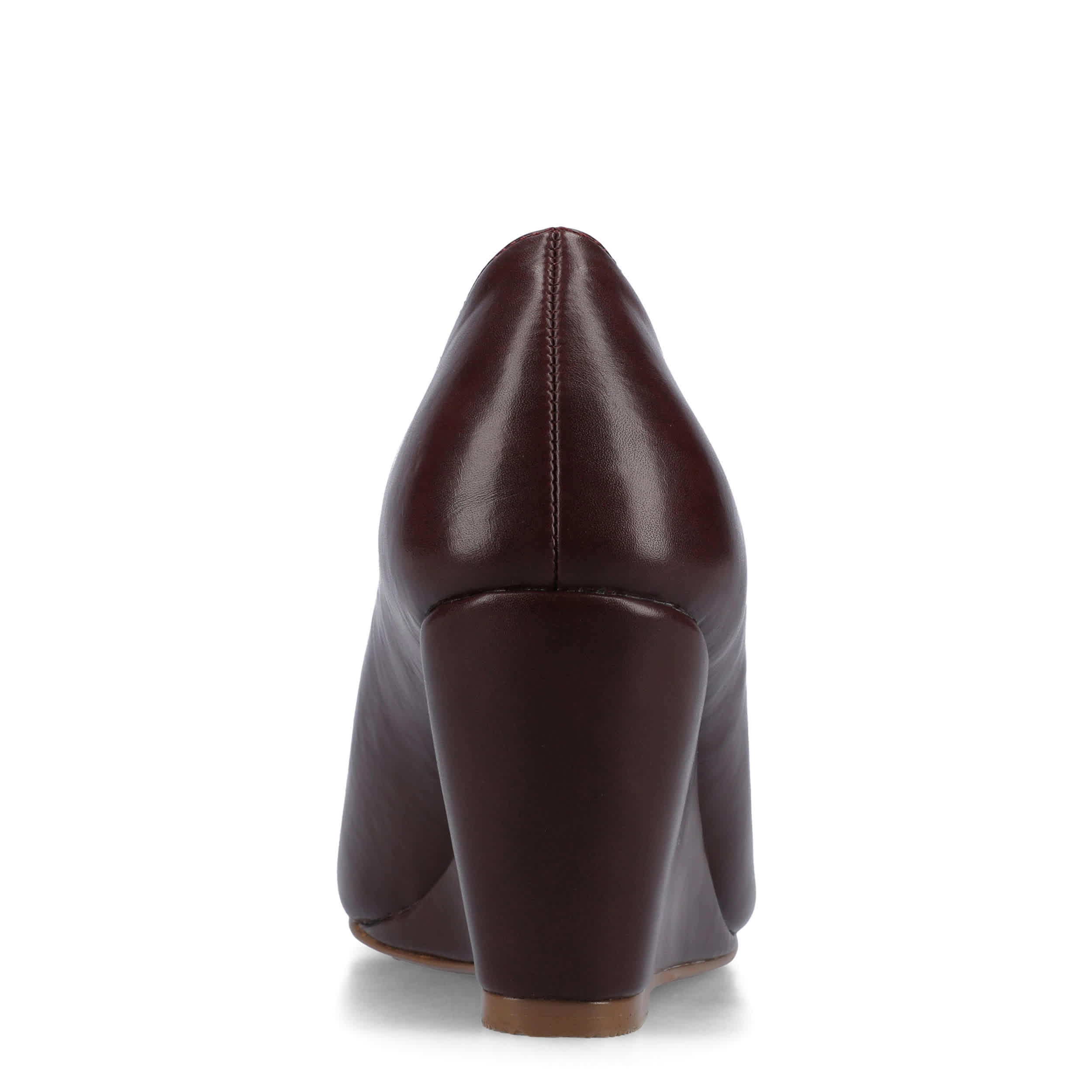 JOURNEE COLLECTION-WOMENS DANIKA WEDGE-BURGUNDY & 