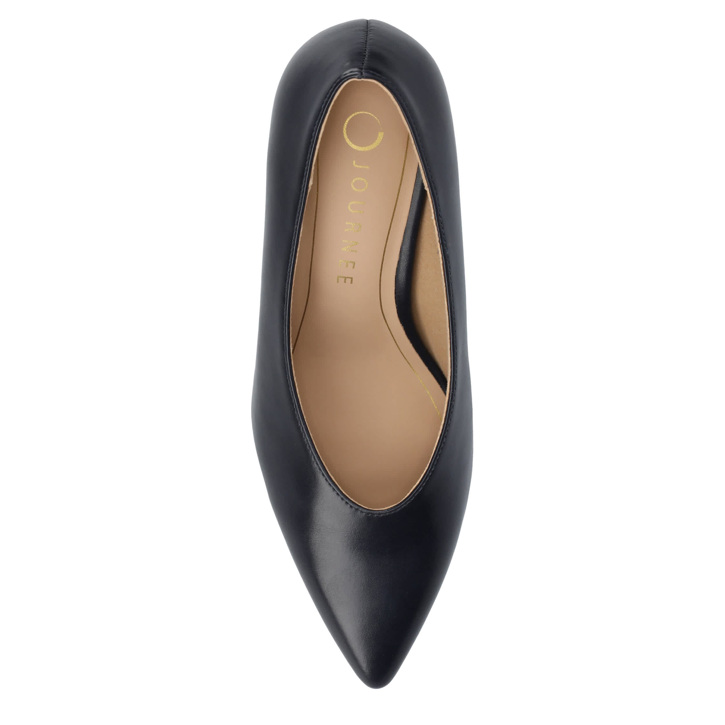 JOURNEE COLLECTION-WOMENS DANIKA WEDGE-NAVY & 
