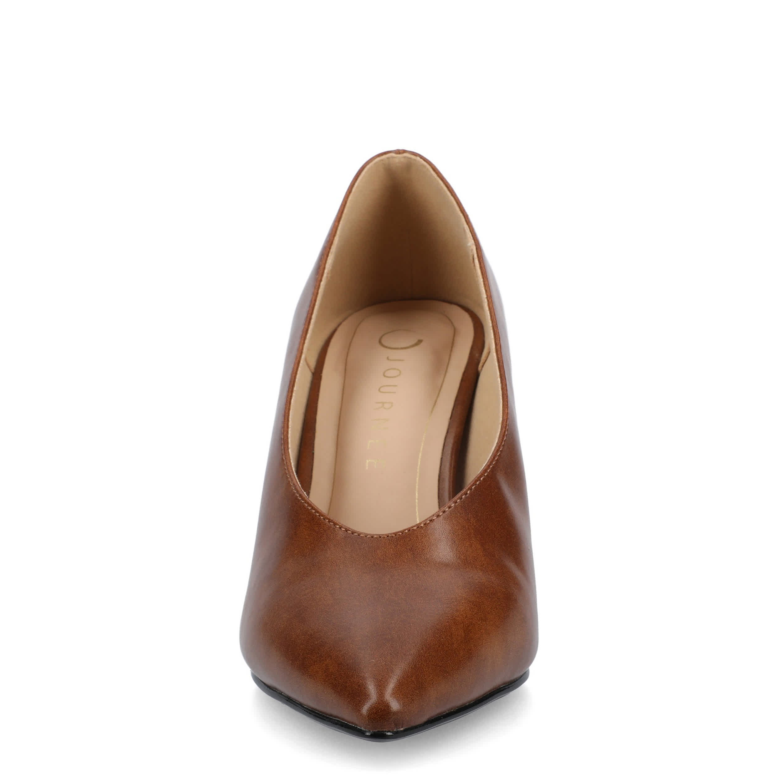 JOURNEE COLLECTION-WOMENS DANIKA WEDGE-COGNAC & 