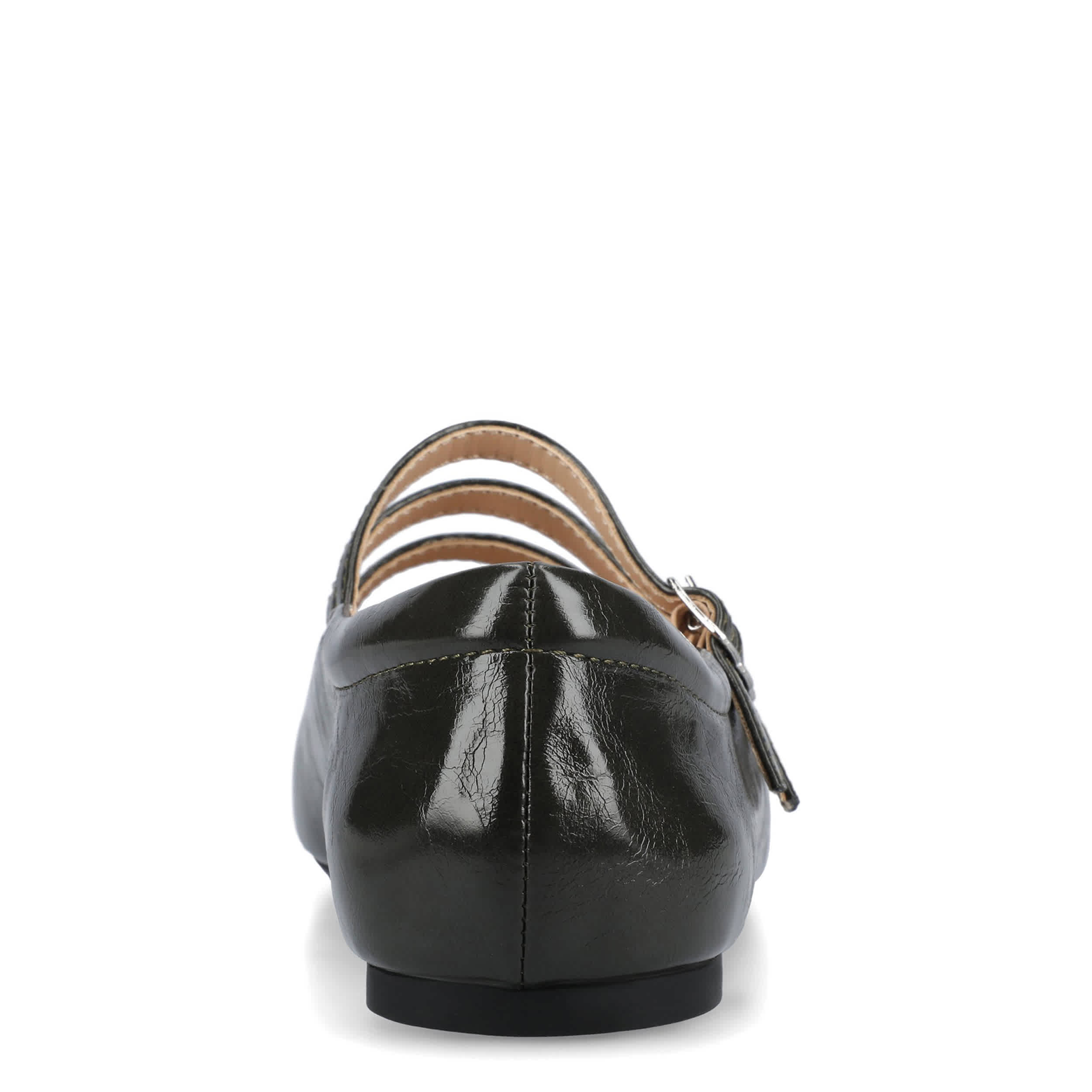 JOURNEE COLLECTION-WOMENS DARLIN FLAT-OLIVE & 