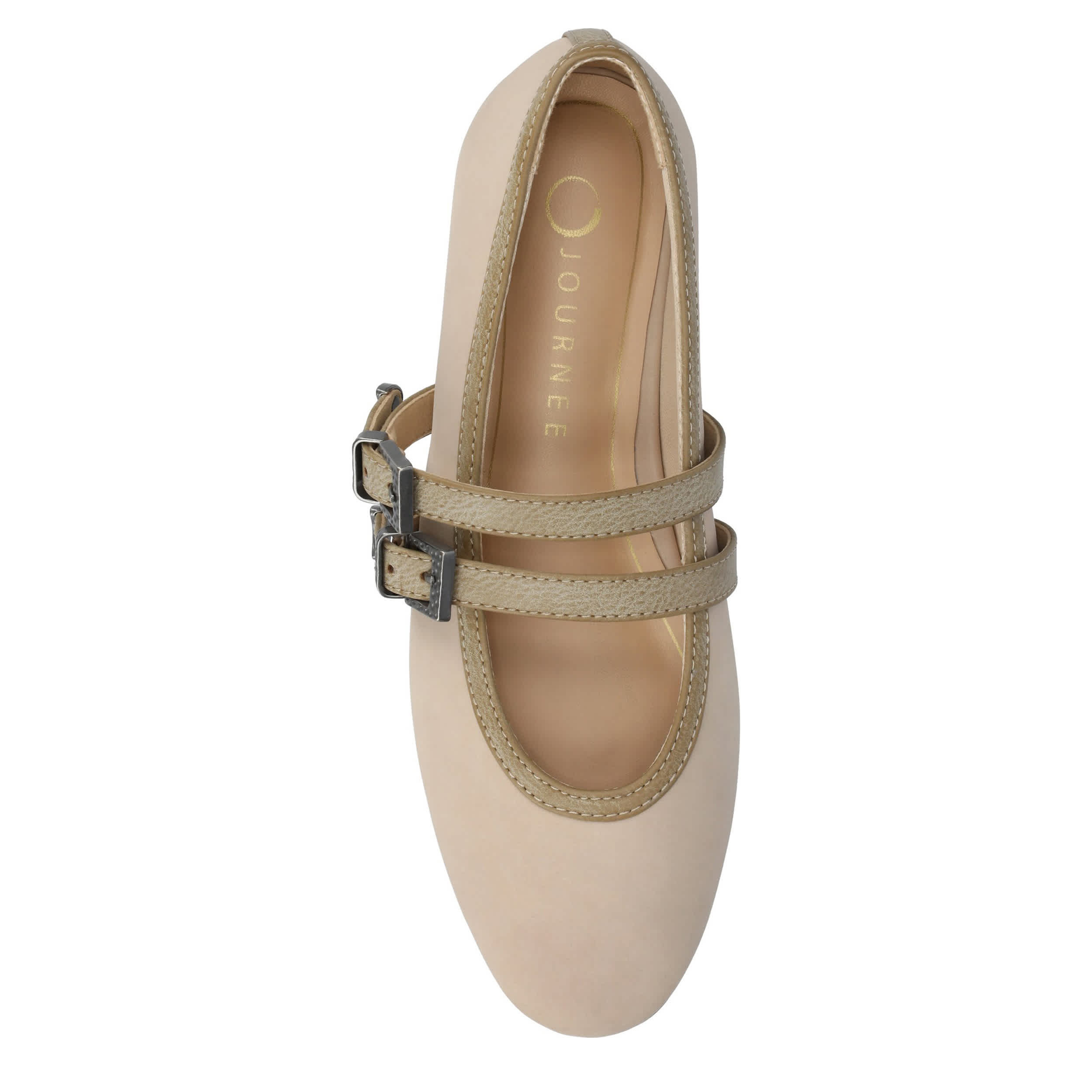 JOURNEE COLLECTION-WOMENS FLORENE-SAND & 