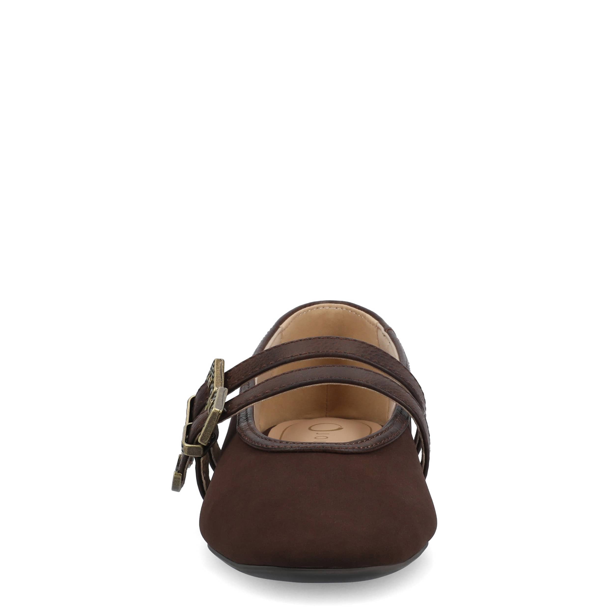 JOURNEE COLLECTION-WOMENS FLORENE-CHOCOLATE & 
