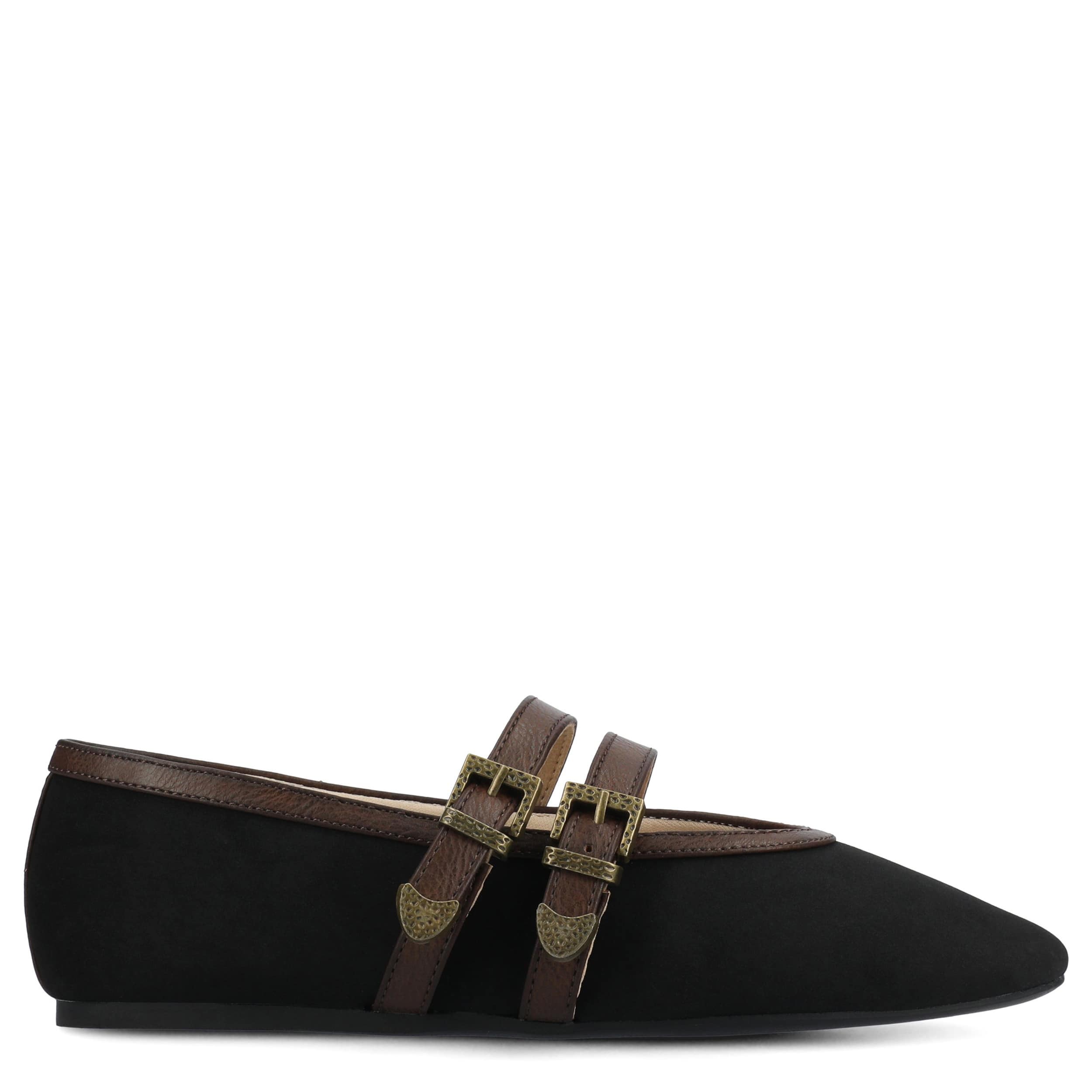 JOURNEE COLLECTION-WOMENS FLORENE-BLACK & CHOCOLATE