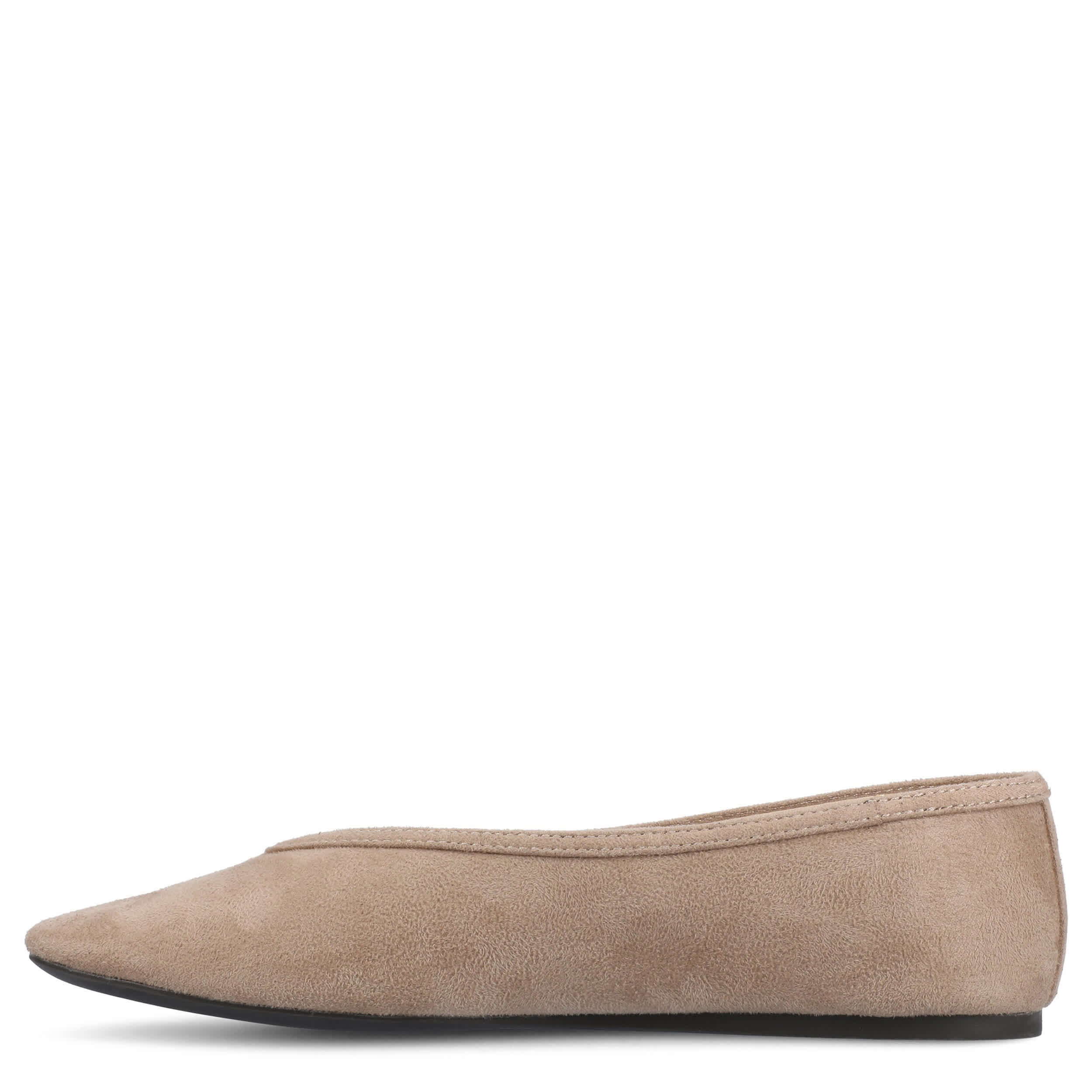 JOURNEE COLLECTION-WOMENS FORTUNE FLAT-TAUPE & 