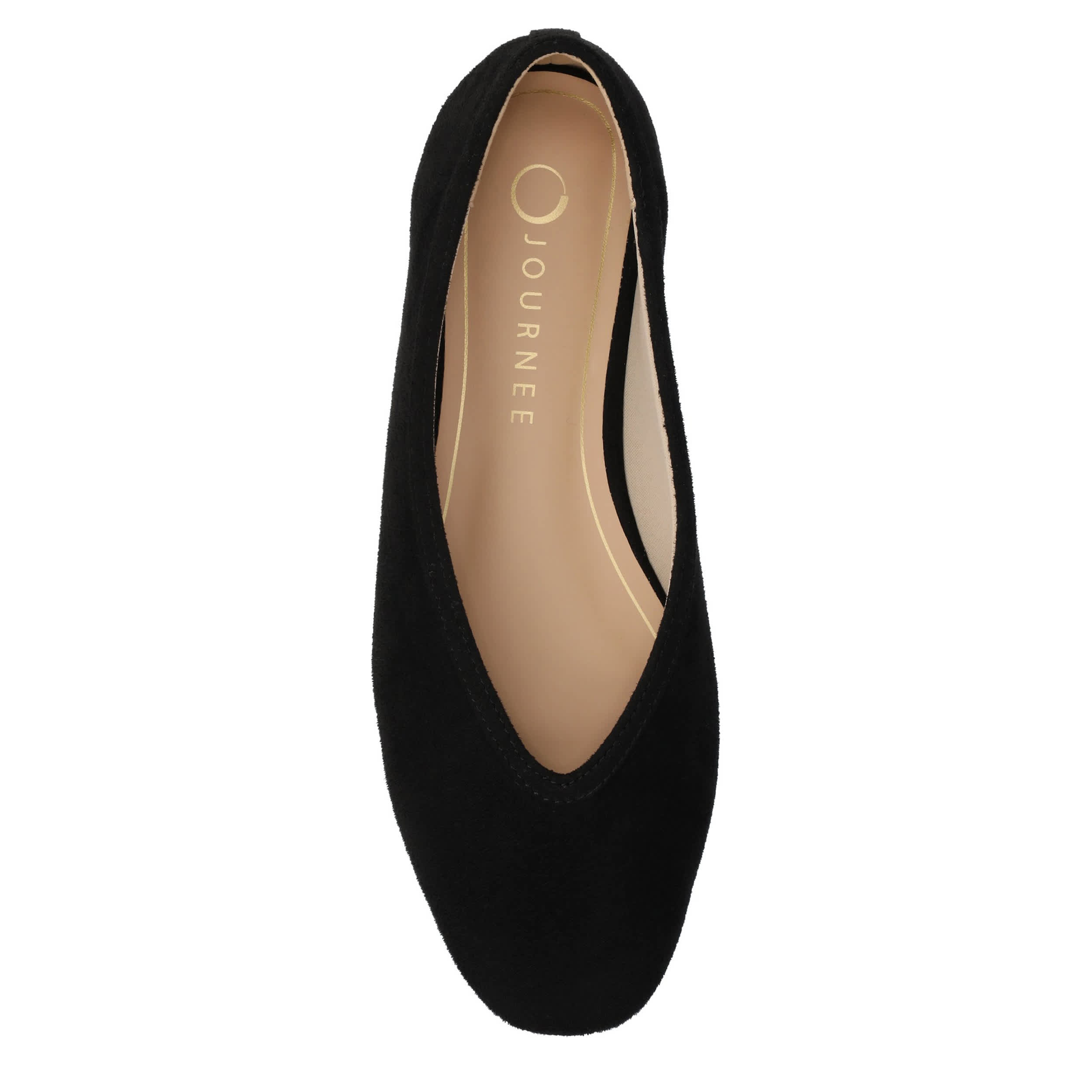 JOURNEE COLLECTION-WOMENS FORTUNE DRESS-BLACK & 