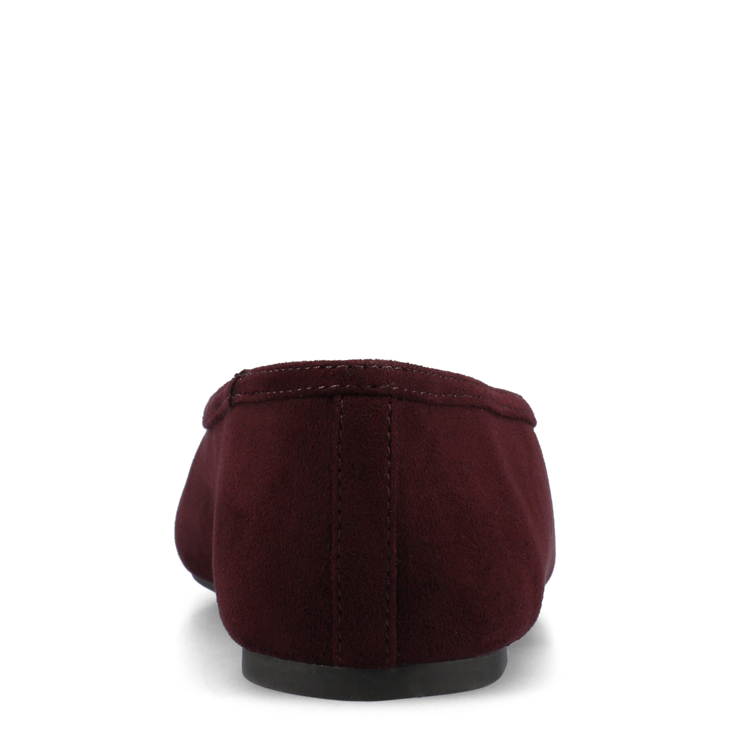 JOURNEE COLLECTION-WOMENS FORTUNE FLAT-BURGUNDY & 