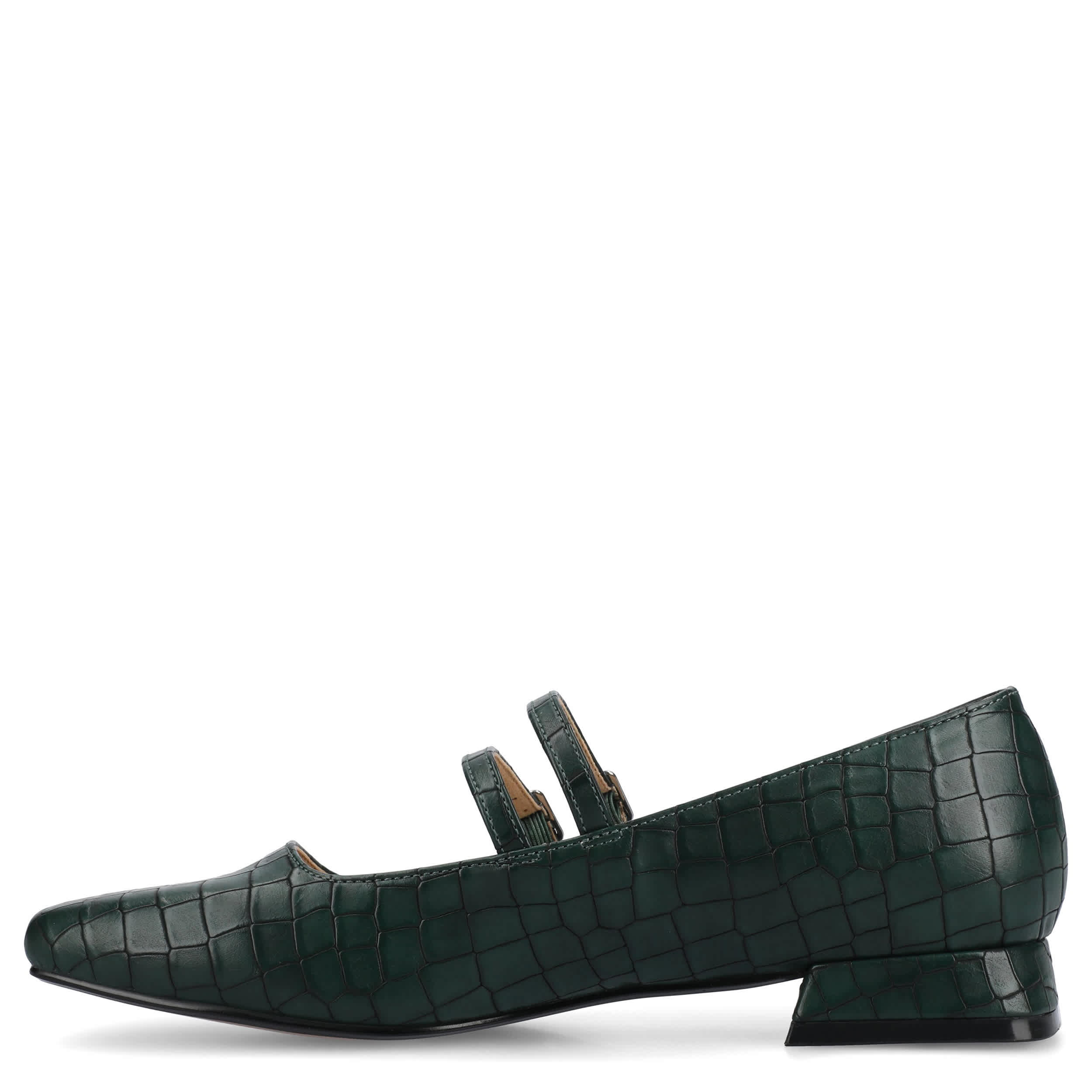 JOURNEE COLLECTION-WOMENS GREDAH FLAT-GREEN & 