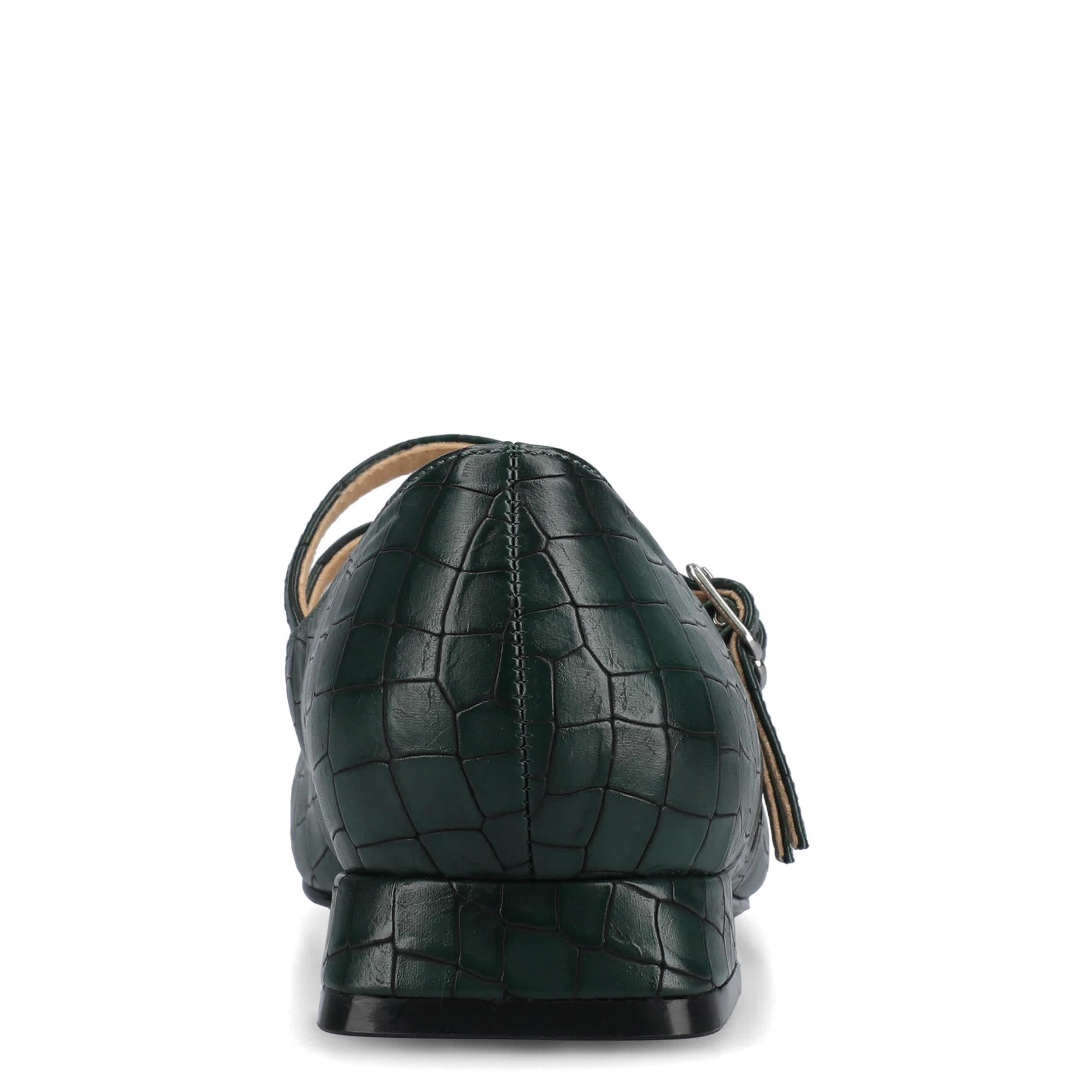 JOURNEE COLLECTION-WOMENS GREDAH FLAT-GREEN & 