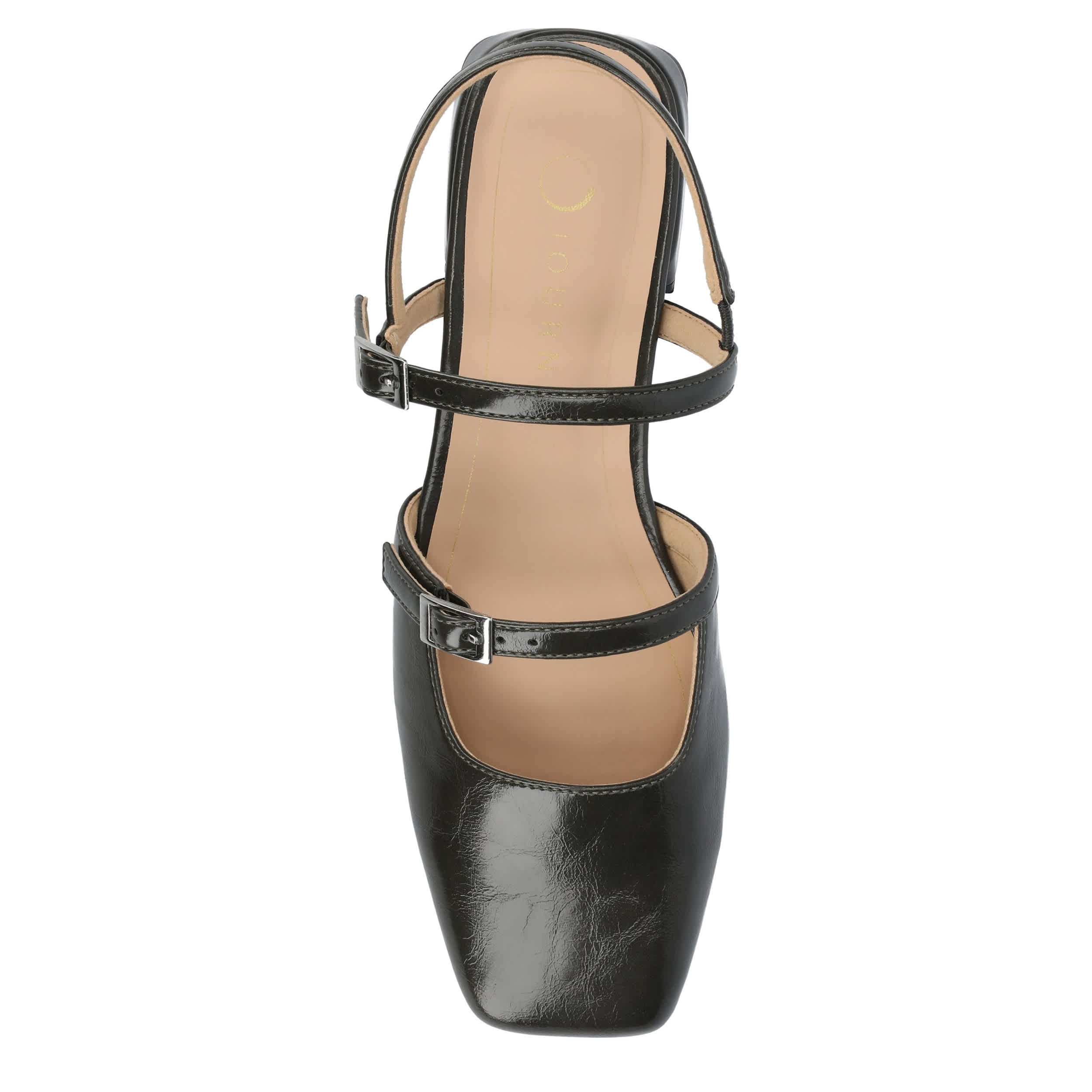 JOURNEE COLLECTION-WOMENS GRETCHENN FLAT-OLIVE & 