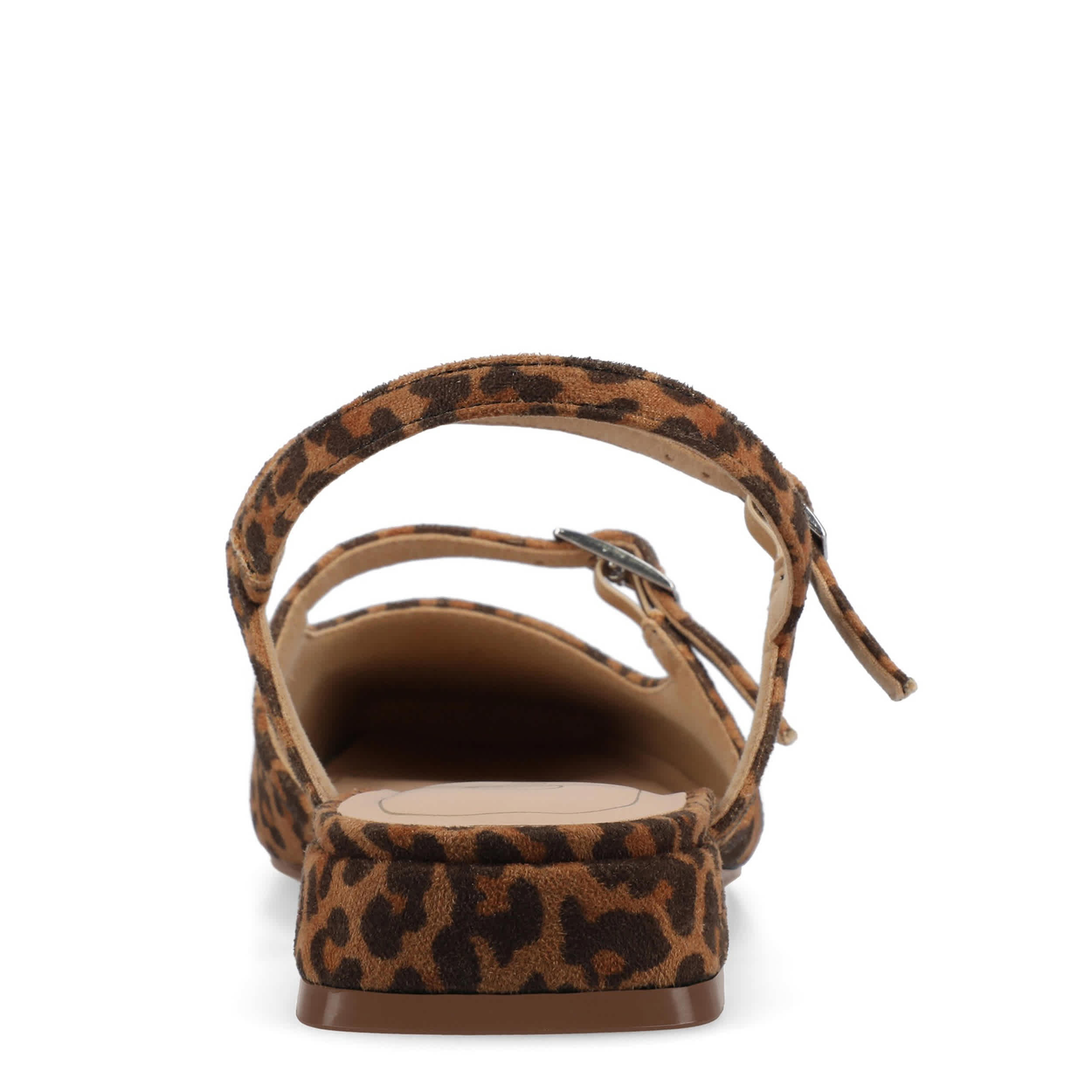 JOURNEE COLLECTION-WOMENS GRETCHENN FLAT-LEOPARD & CAMEL