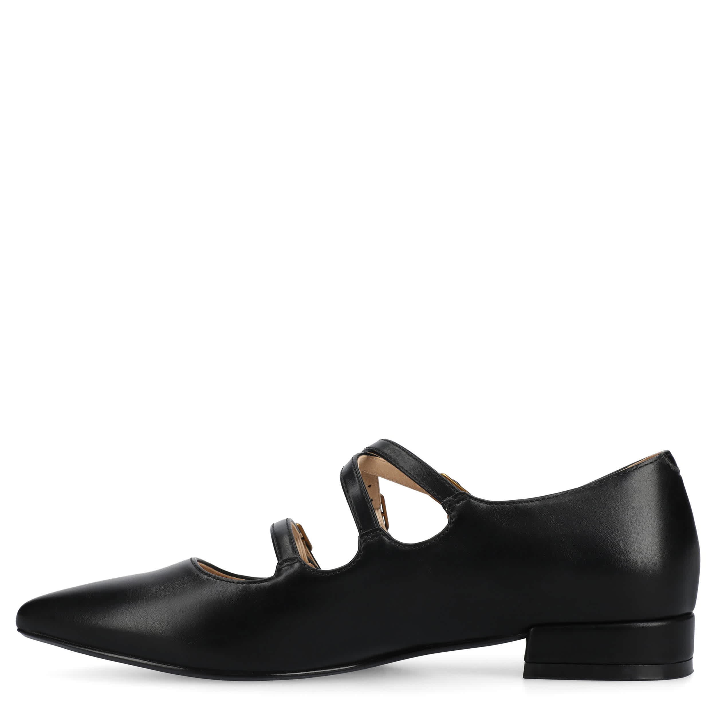 JOURNEE COLLECTION-WOMENS GRETAL FLAT-BLACK & 