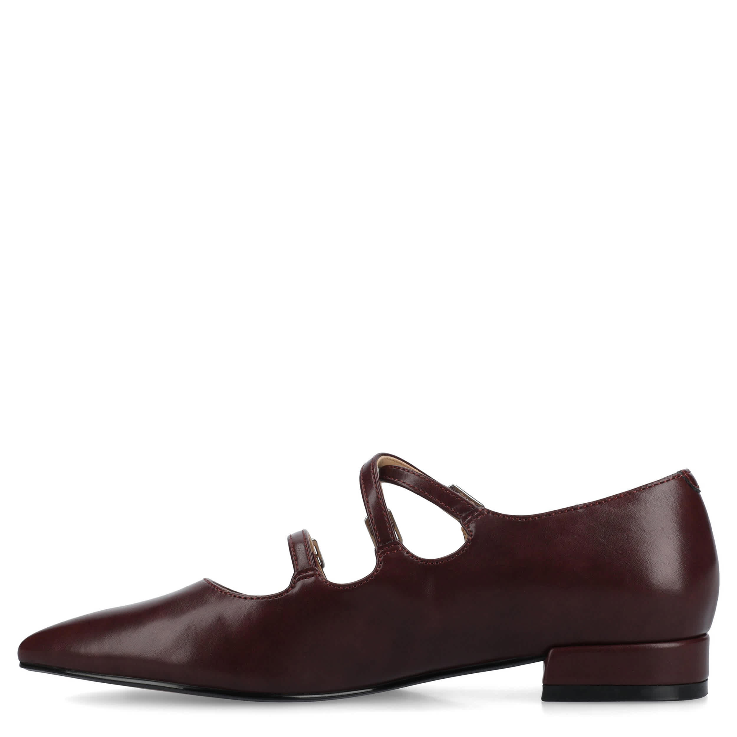 JOURNEE COLLECTION-WOMENS GRETAL FLAT-BURGUNDY & 