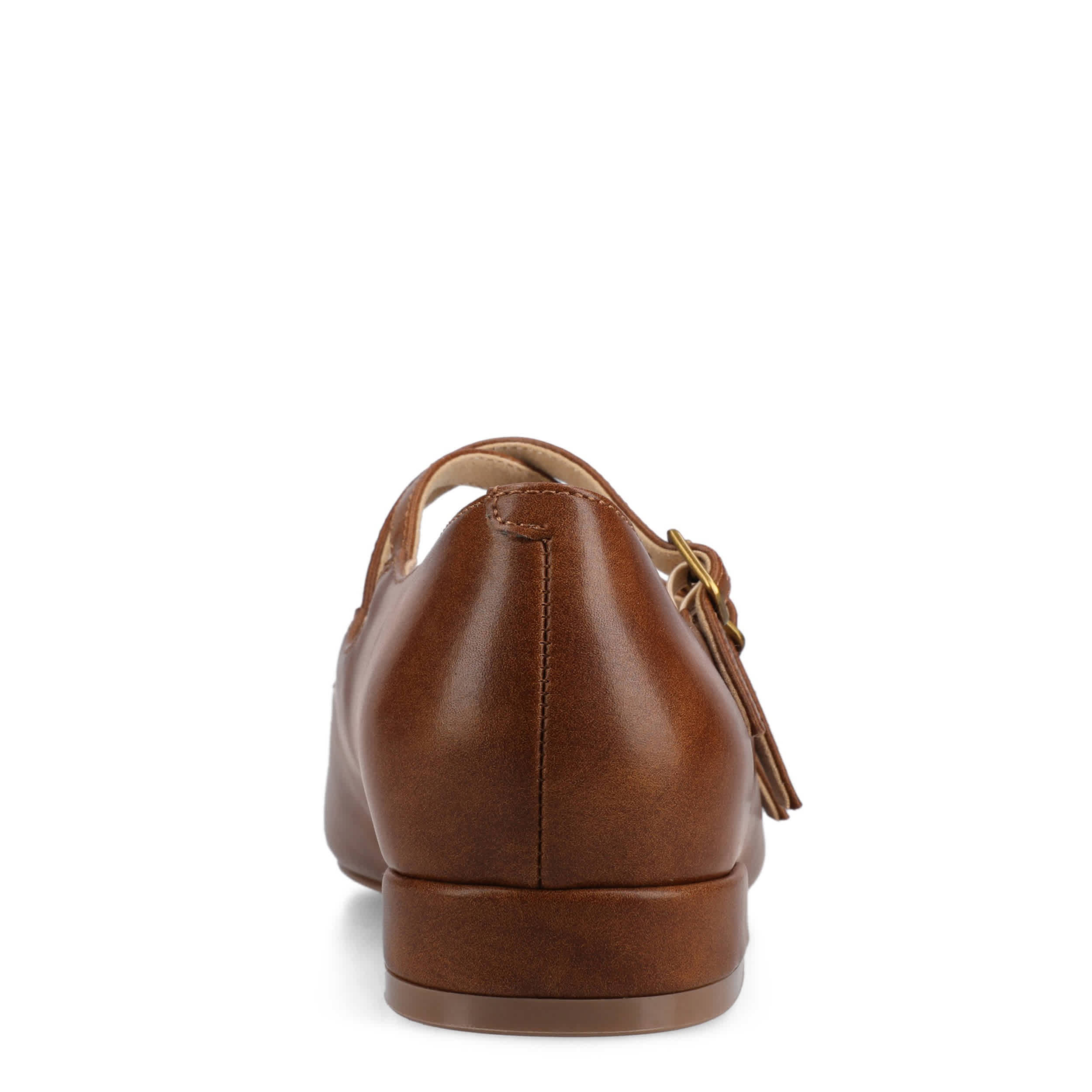 JOURNEE COLLECTION-WOMENS GRETAL FLAT-COGNAC & 