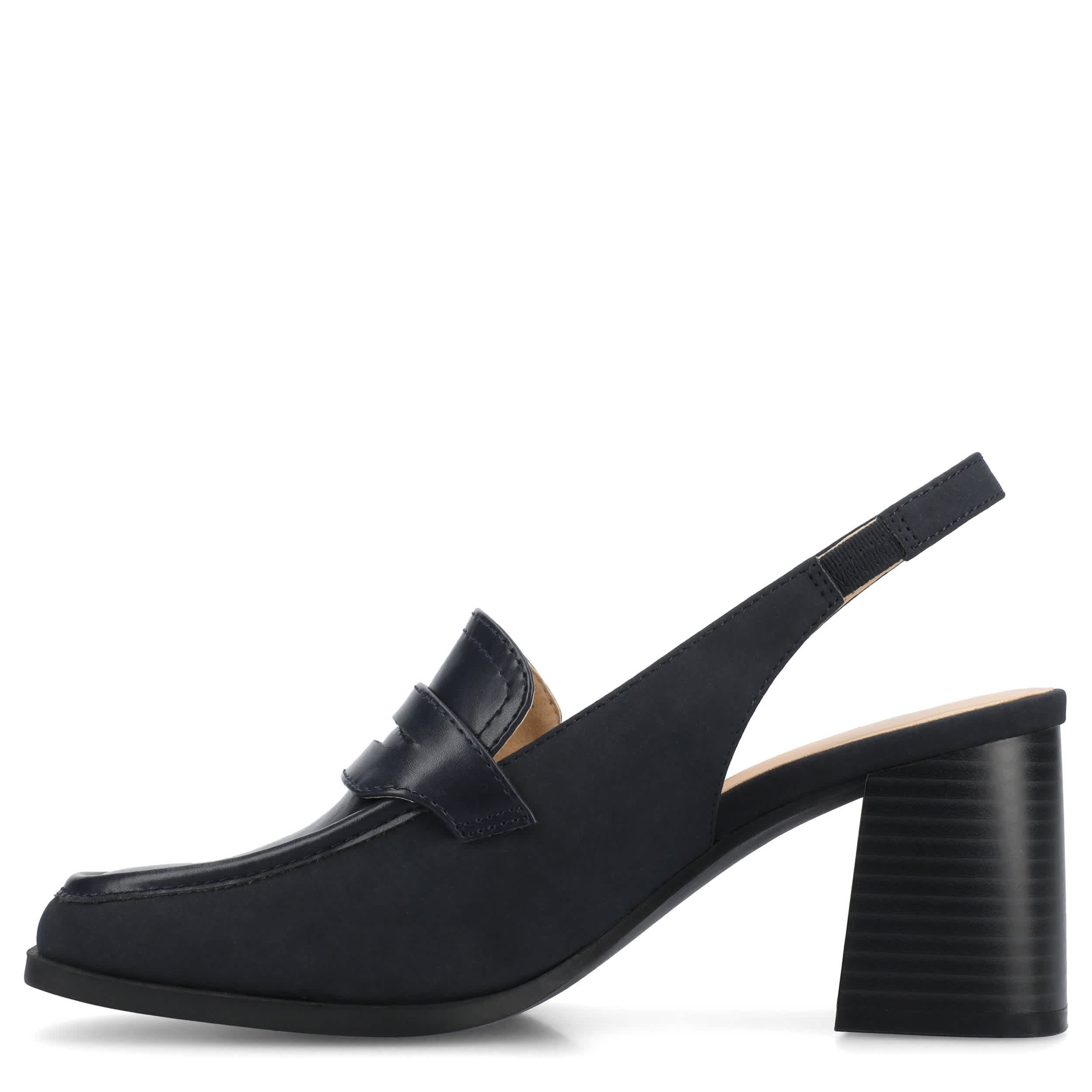 JOURNEE COLLECTION-WOMENS HENRIKA PUMP-NAVY & 