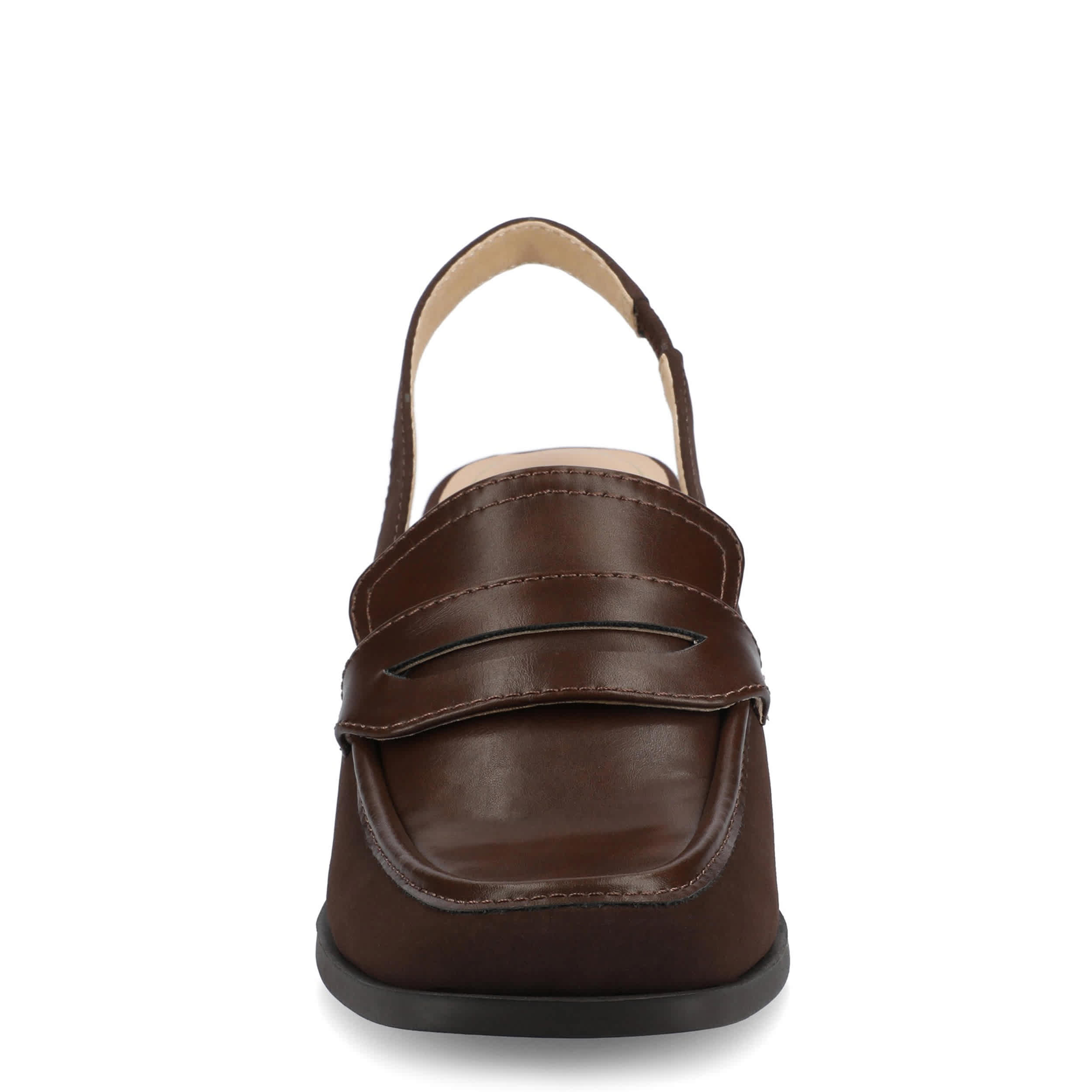 JOURNEE COLLECTION-WOMENS HENRIKA PUMP-CHOCOLATE & 
