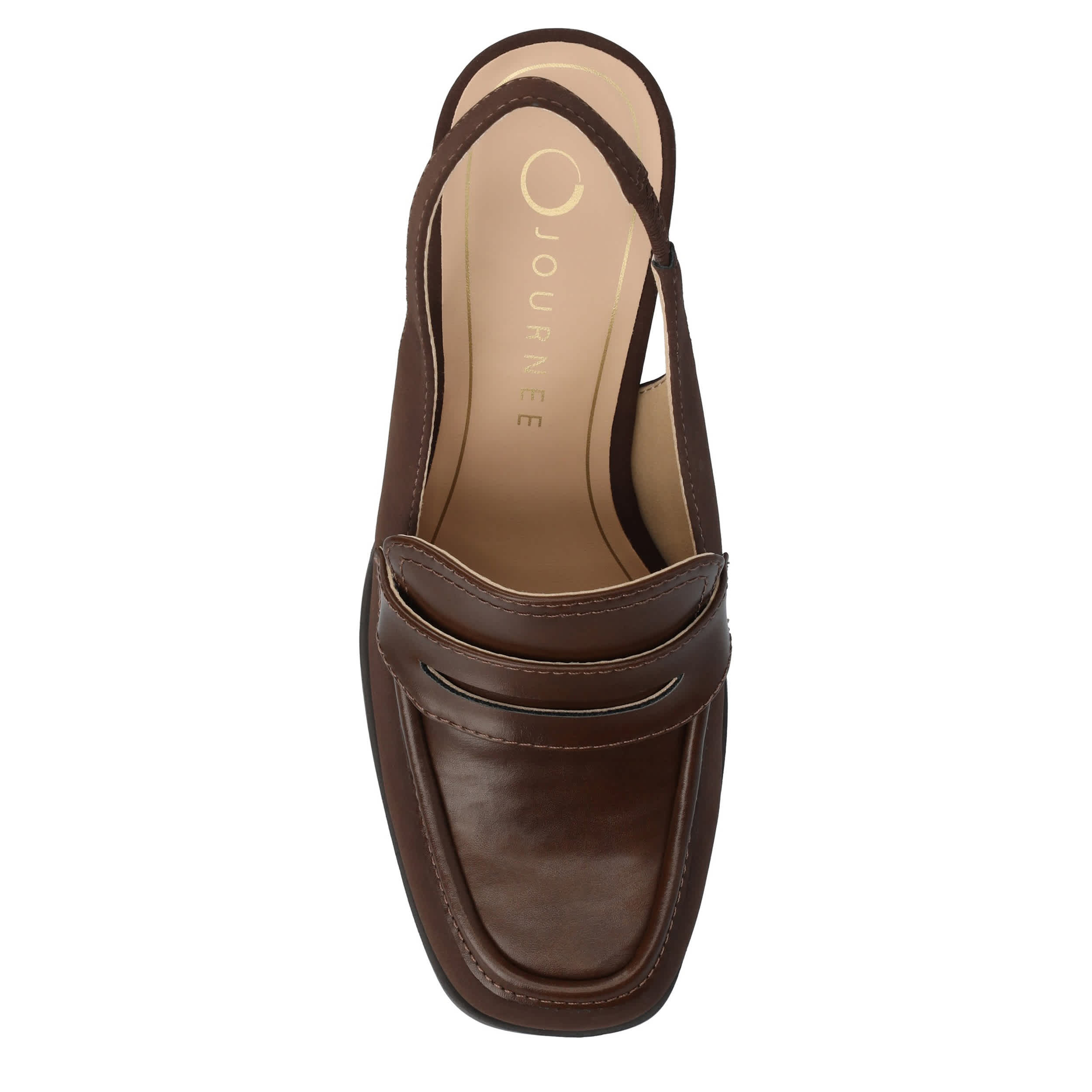 JOURNEE COLLECTION-WOMENS HENRIKA PUMP-CHOCOLATE & 