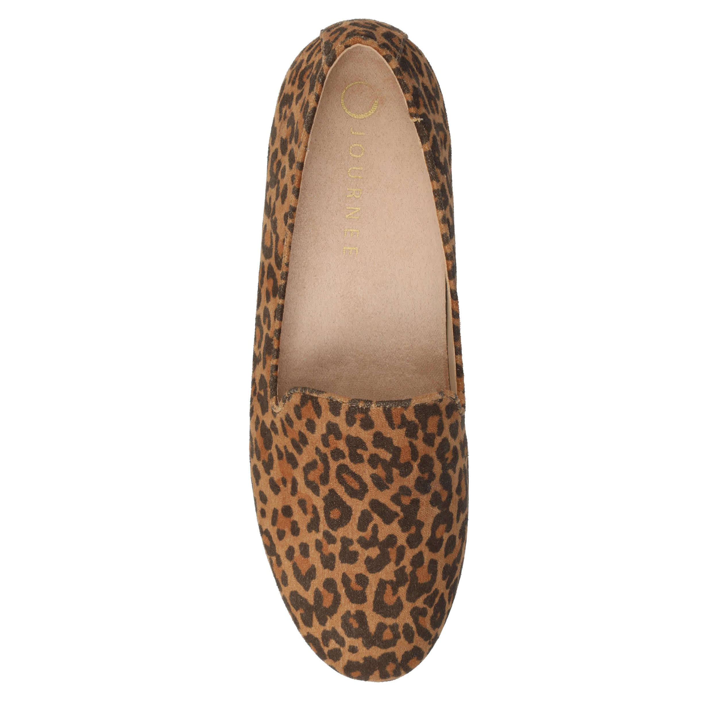 JOURNEE COLLECTION-WOMENS ISHANI LOAFER-LEOPARD & CAMEL