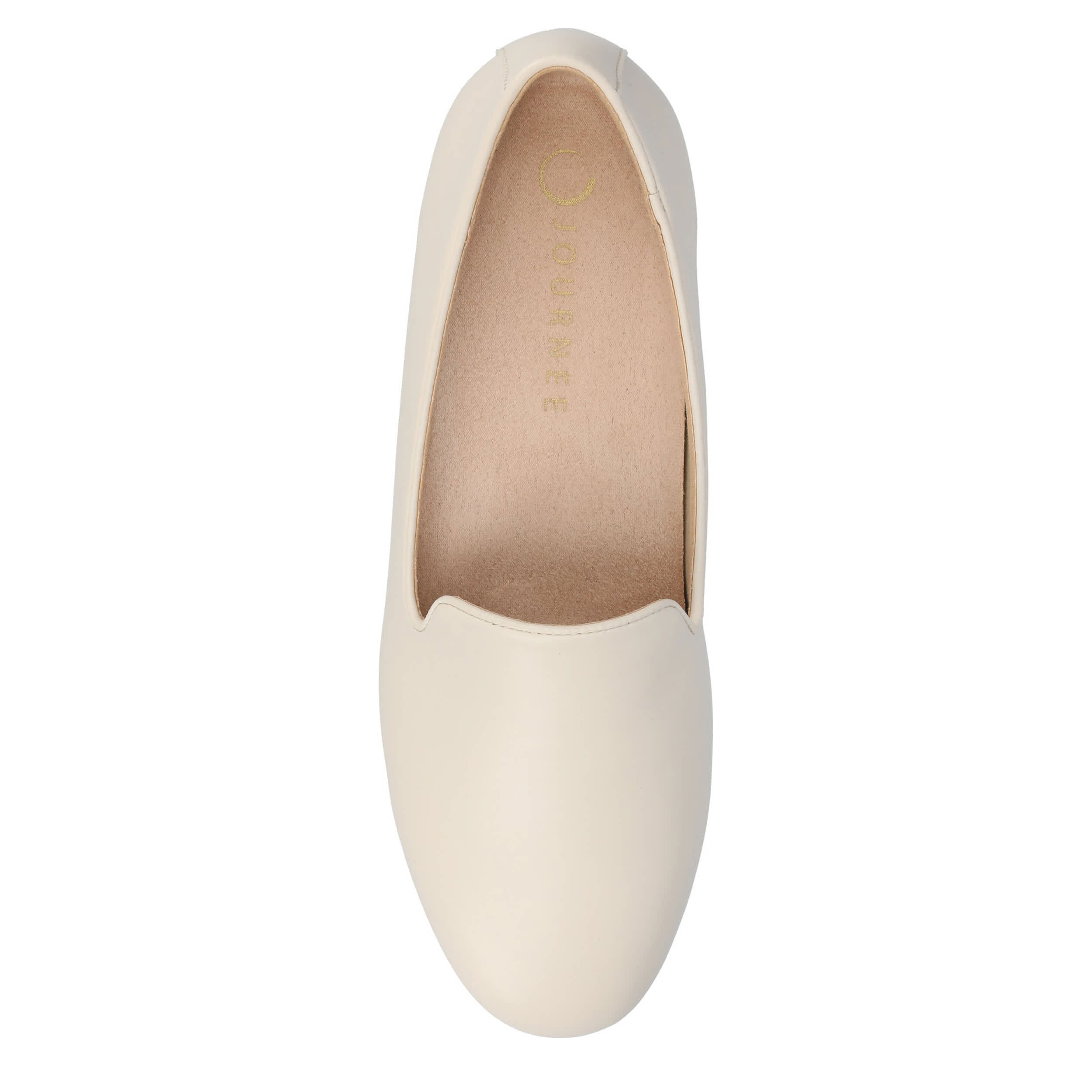 JOURNEE COLLECTION-WOMENS ISHANI LOAFER-BONE & 