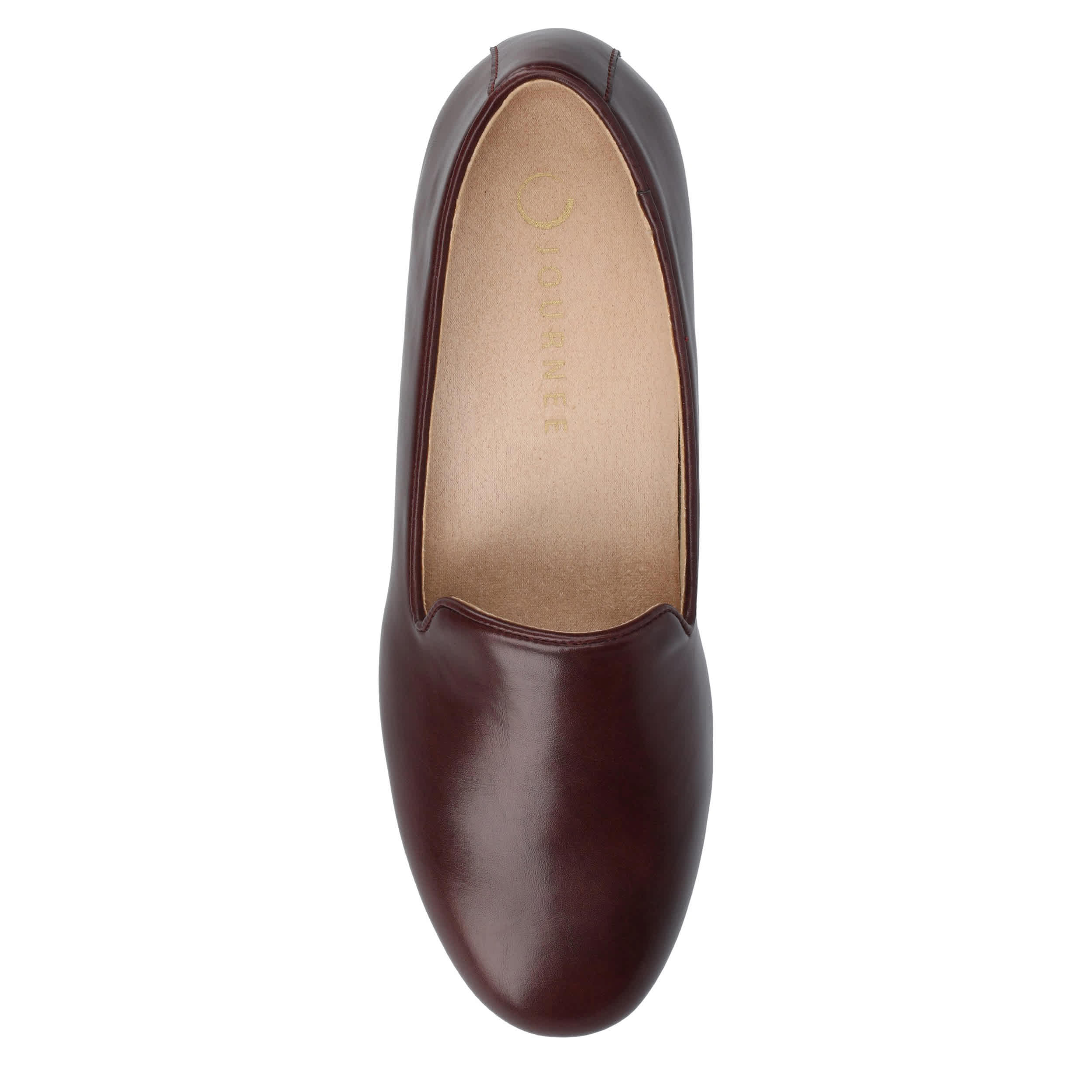 JOURNEE COLLECTION-WOMENS ISHANI LOAFER-BURGUNDY & 