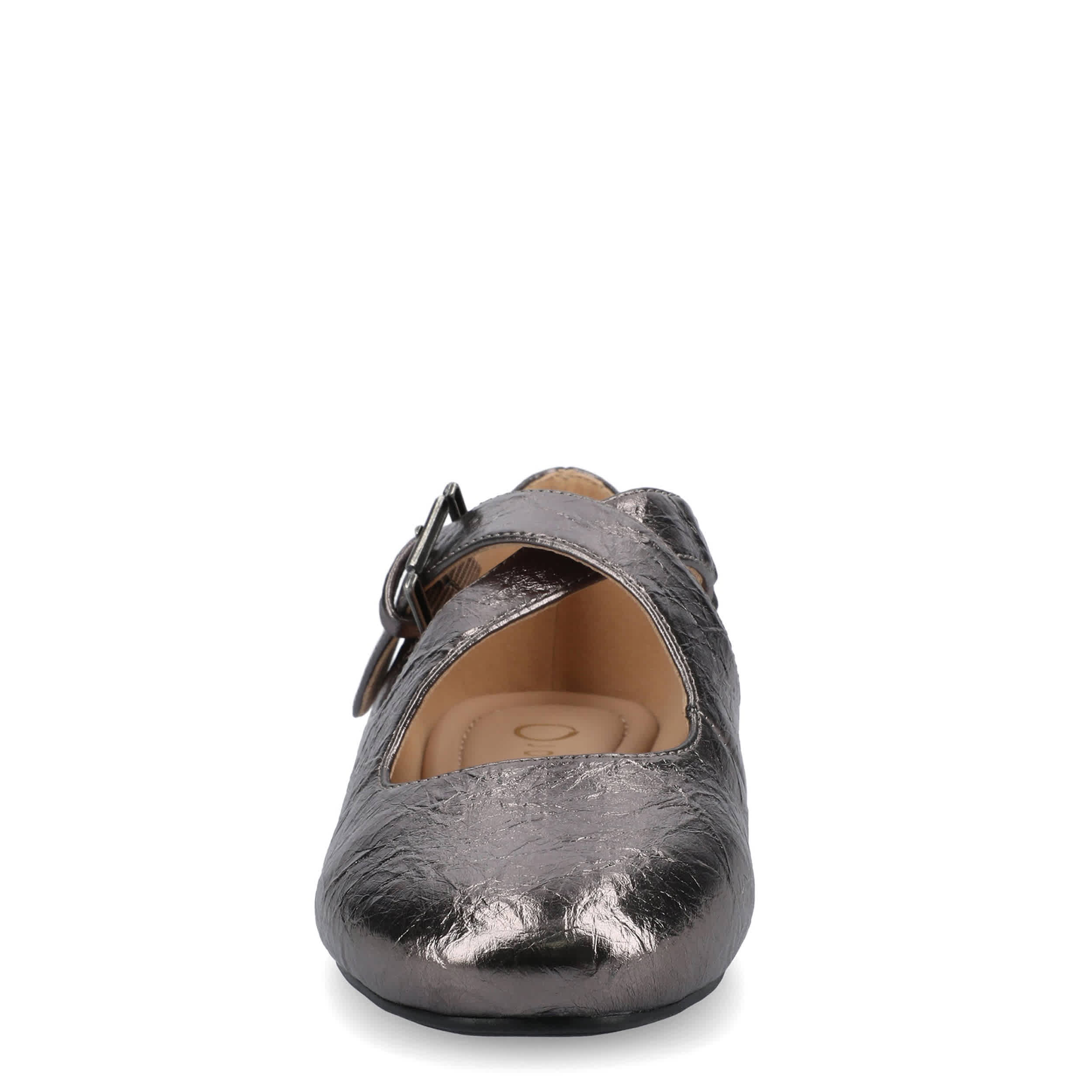 JOURNEE COLLECTION-WOMENS IVANNA FLAT-PEWTER & 