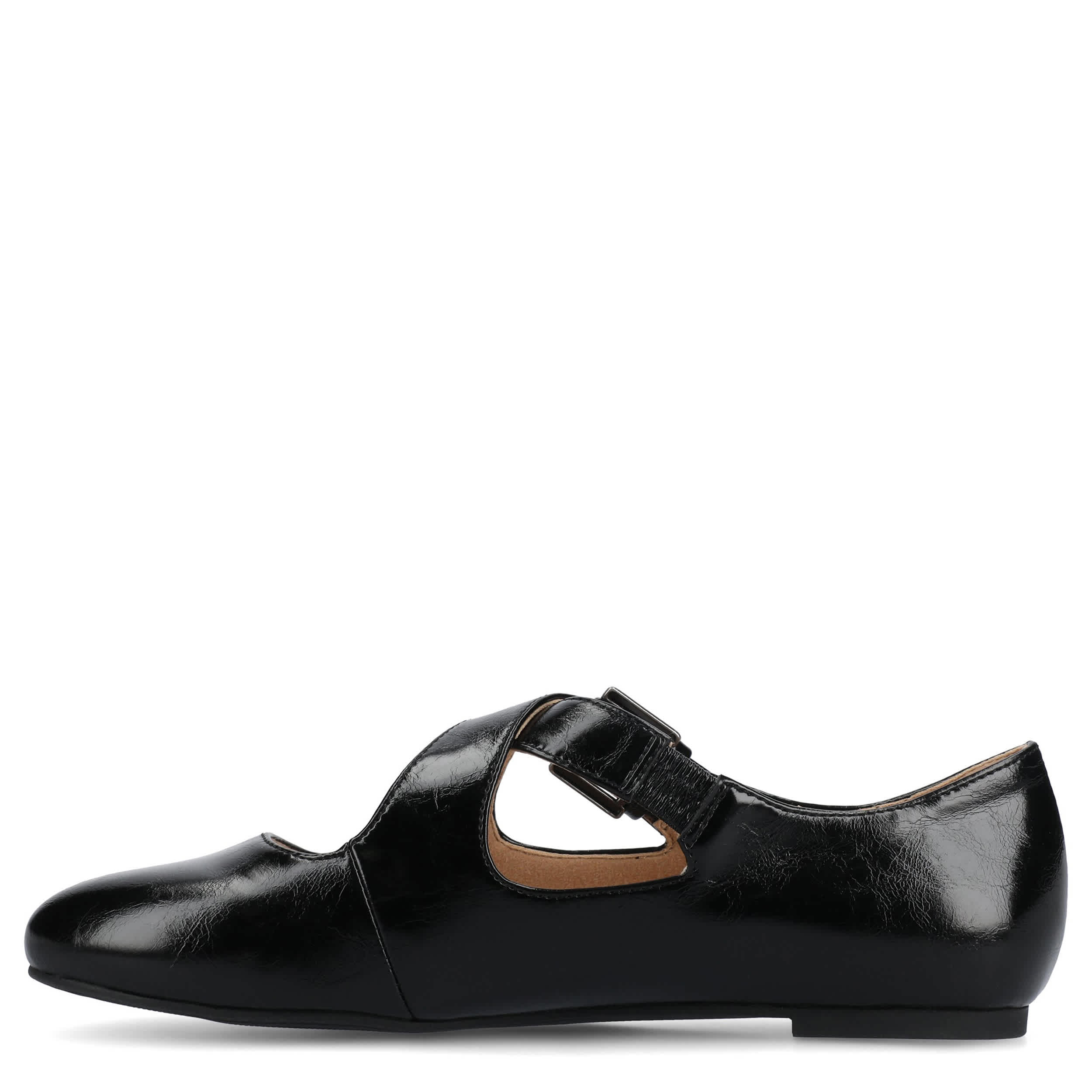 JOURNEE COLLECTION-WOMENS IVANNA FLAT-BLACK & 