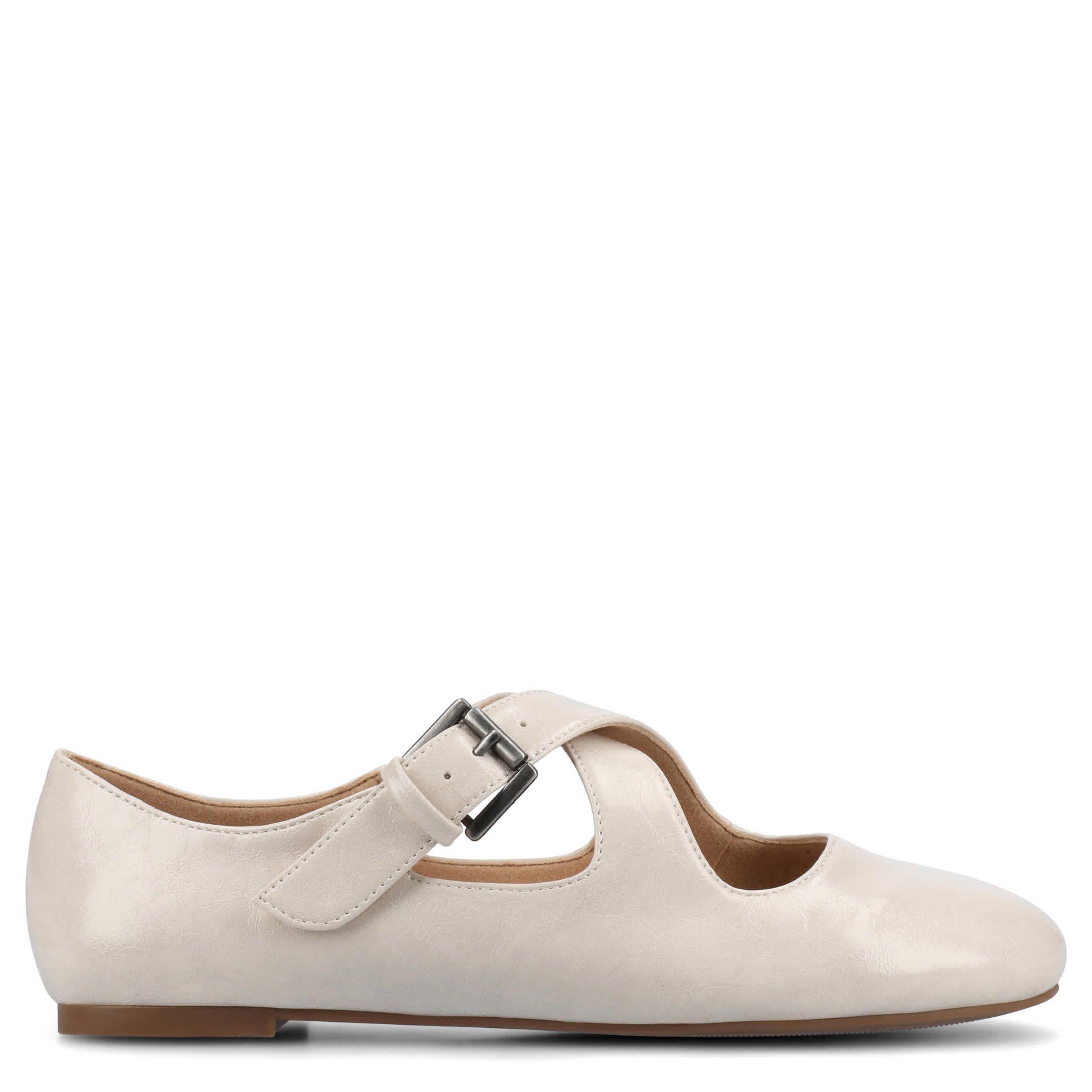 JOURNEE COLLECTION-WOMENS IVANNA FLAT-BONE & 