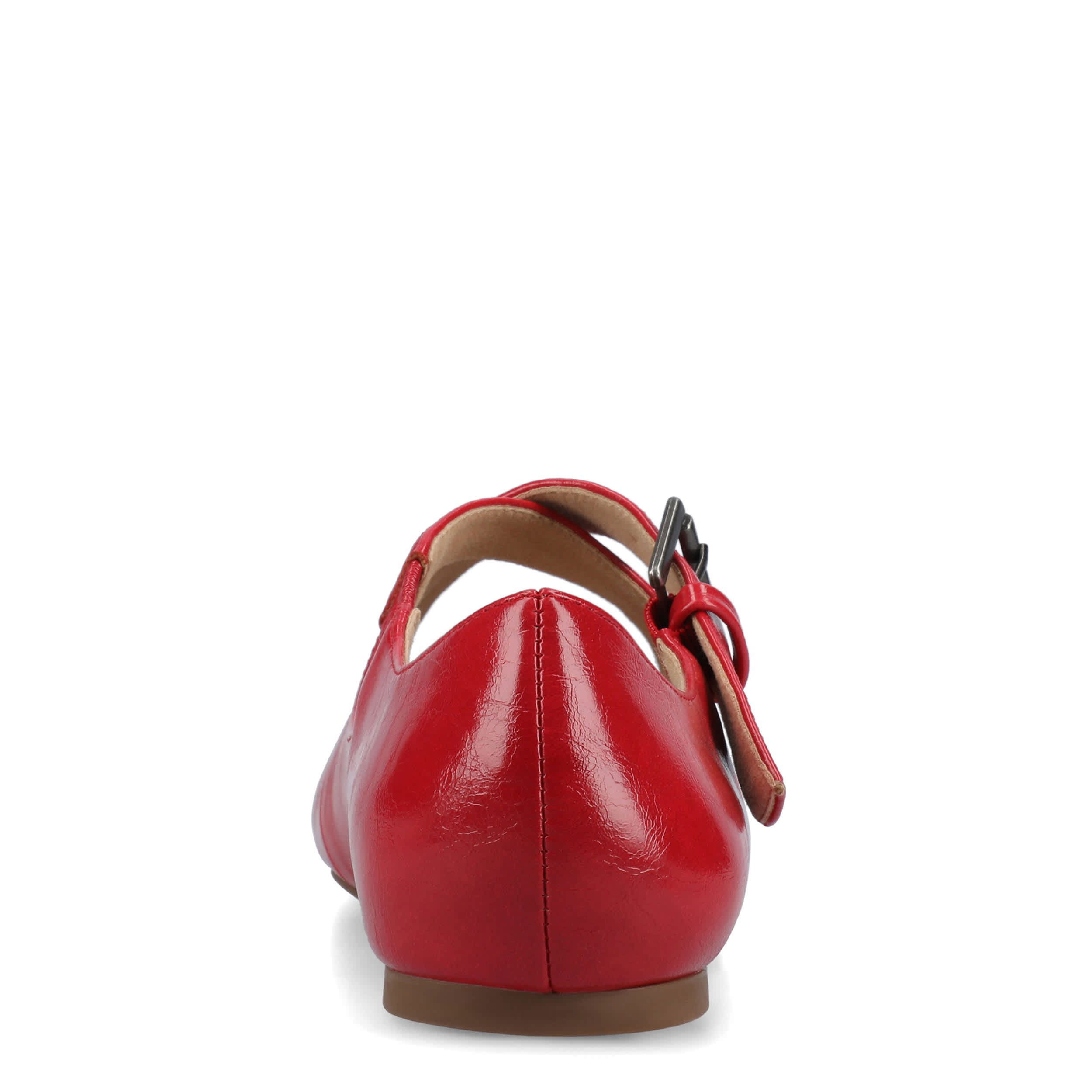 JOURNEE COLLECTION-WOMENS IVANNA FLAT-RED & 