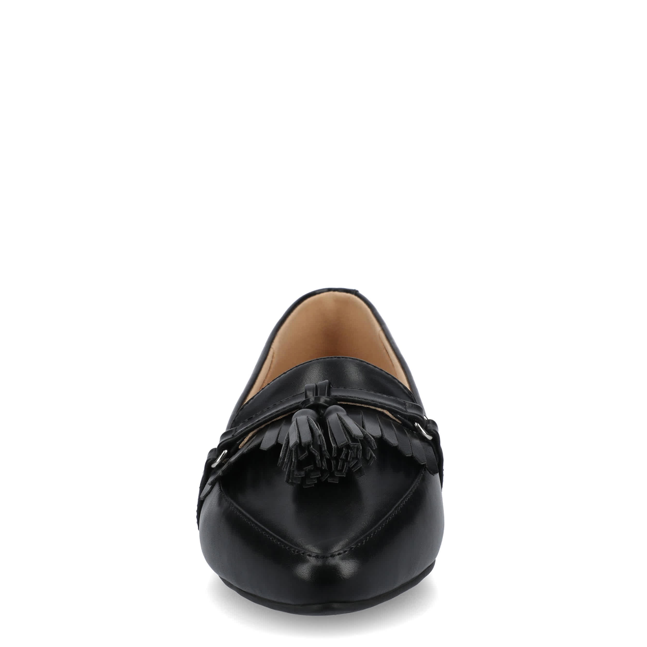 JOURNEE COLLECTION-WOMENS JANNAH LOAFER-BLACK & 