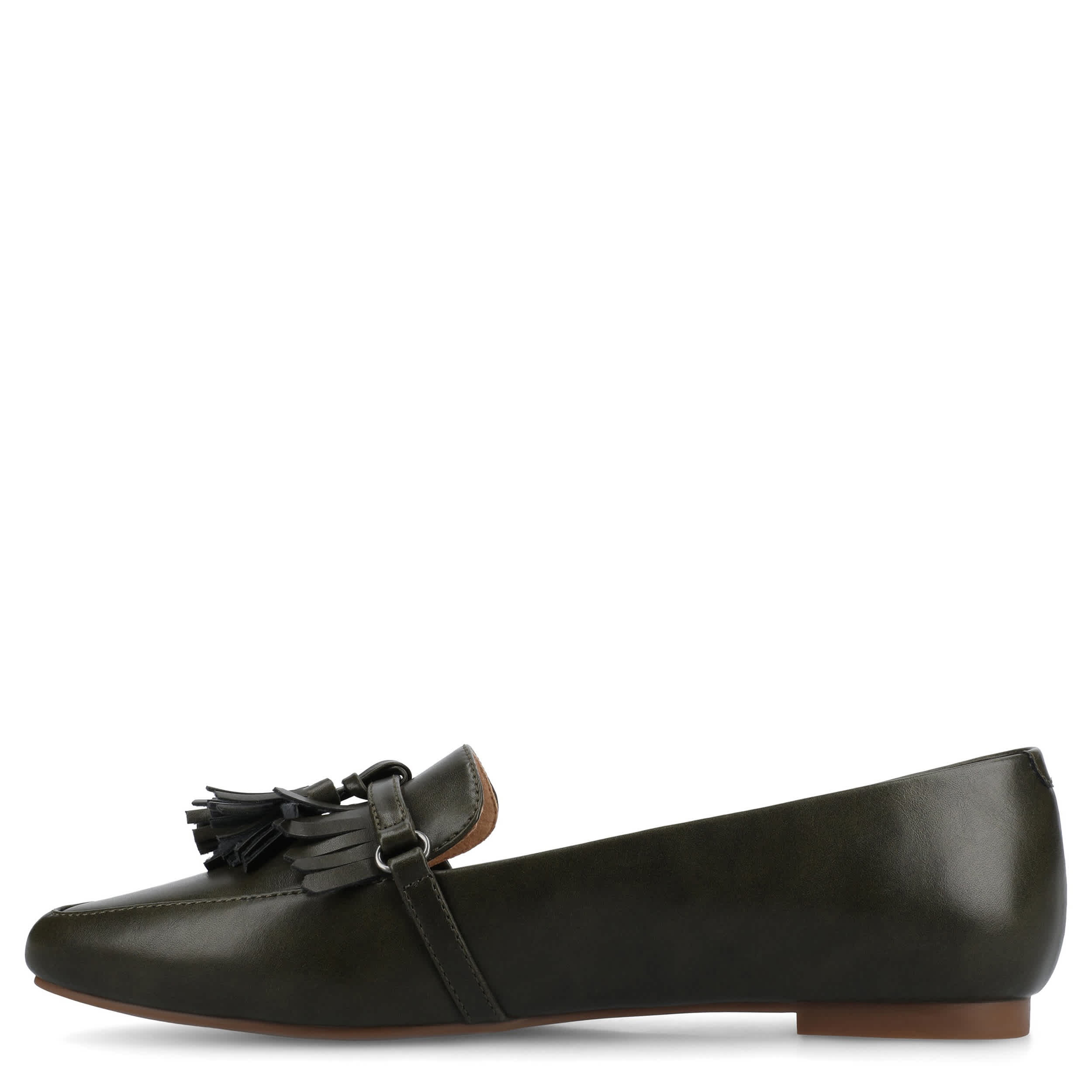 JOURNEE COLLECTION-WOMENS JANNA LOAFER-OLIVE & 