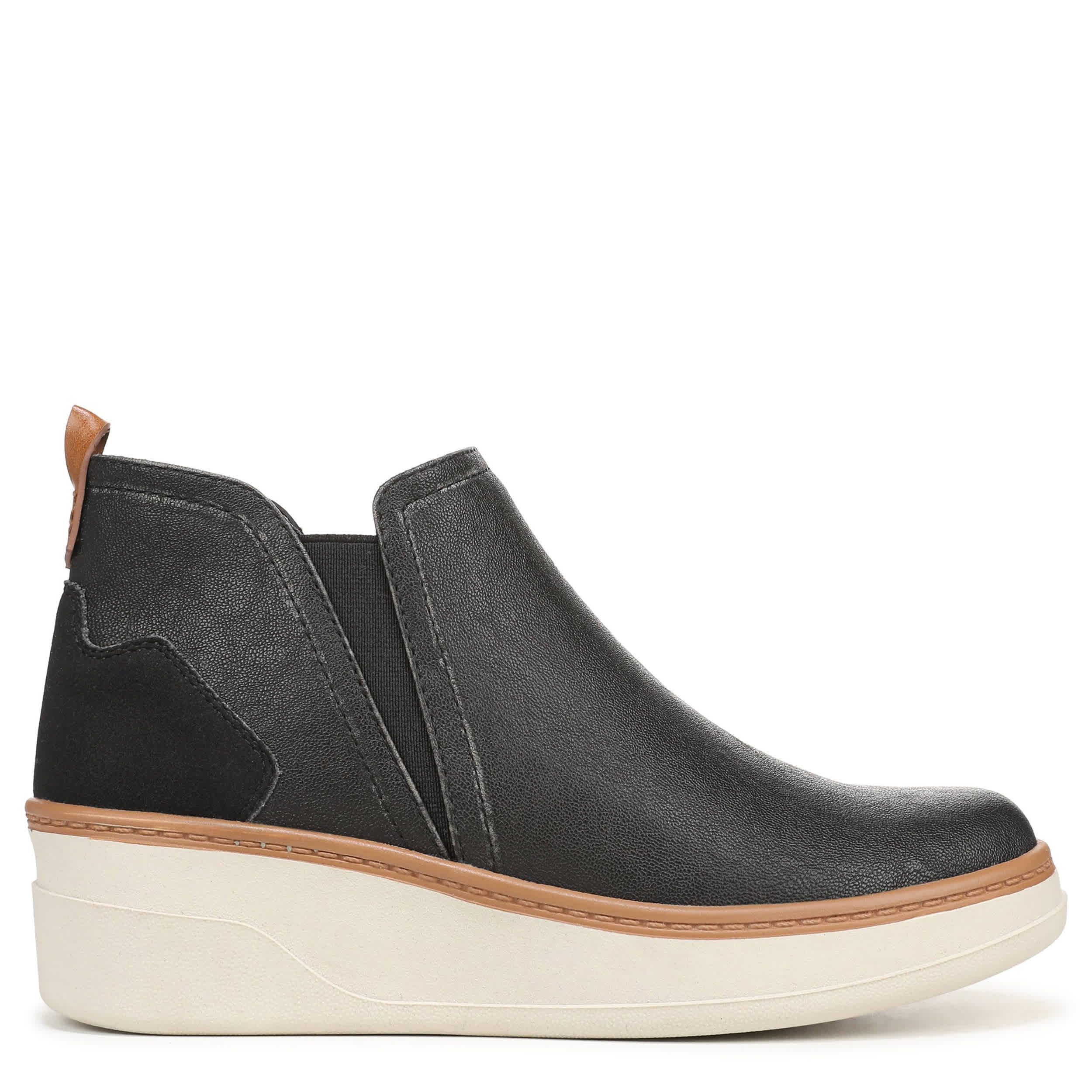 BLOWFISH MALIBU-WOMENS CHARMING SLIP ON SNEAKER BOOT-BLACK & 