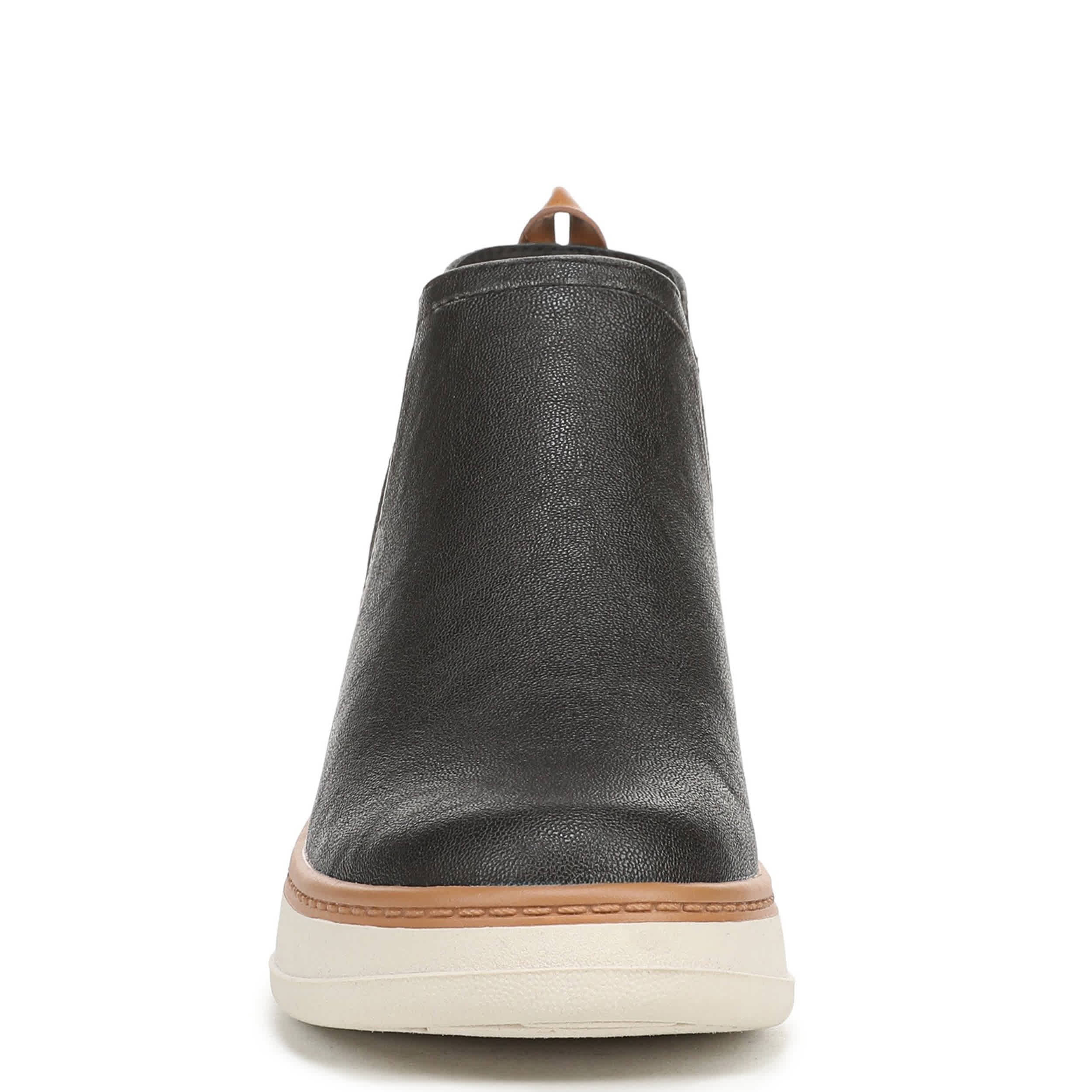 BLOWFISH MALIBU-WOMENS CHARMING SLIP ON SNEAKER BOOT-BLACK & 
