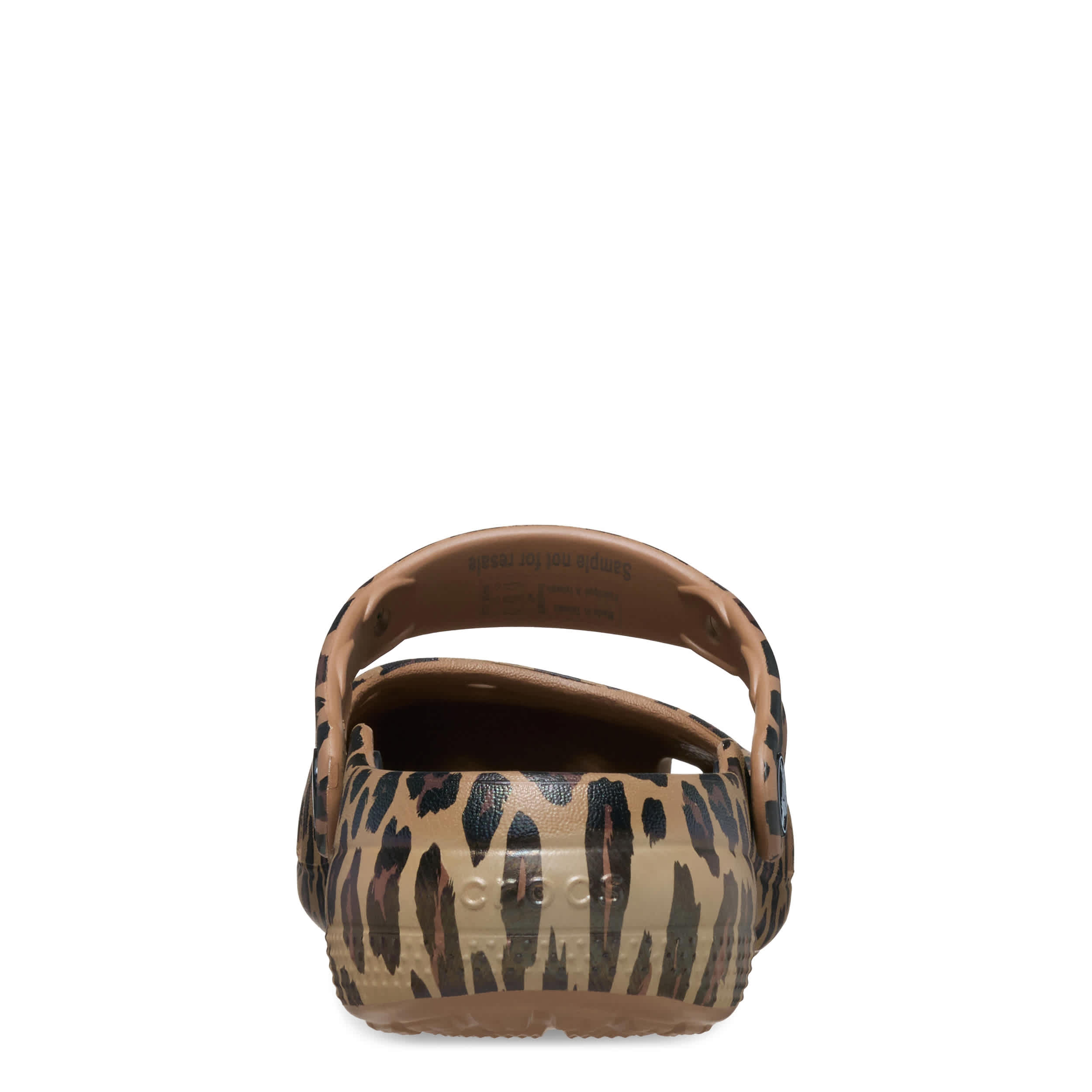 CROCS-WOMENS CLASSIC BALLET CLOG-LEOPARD & 