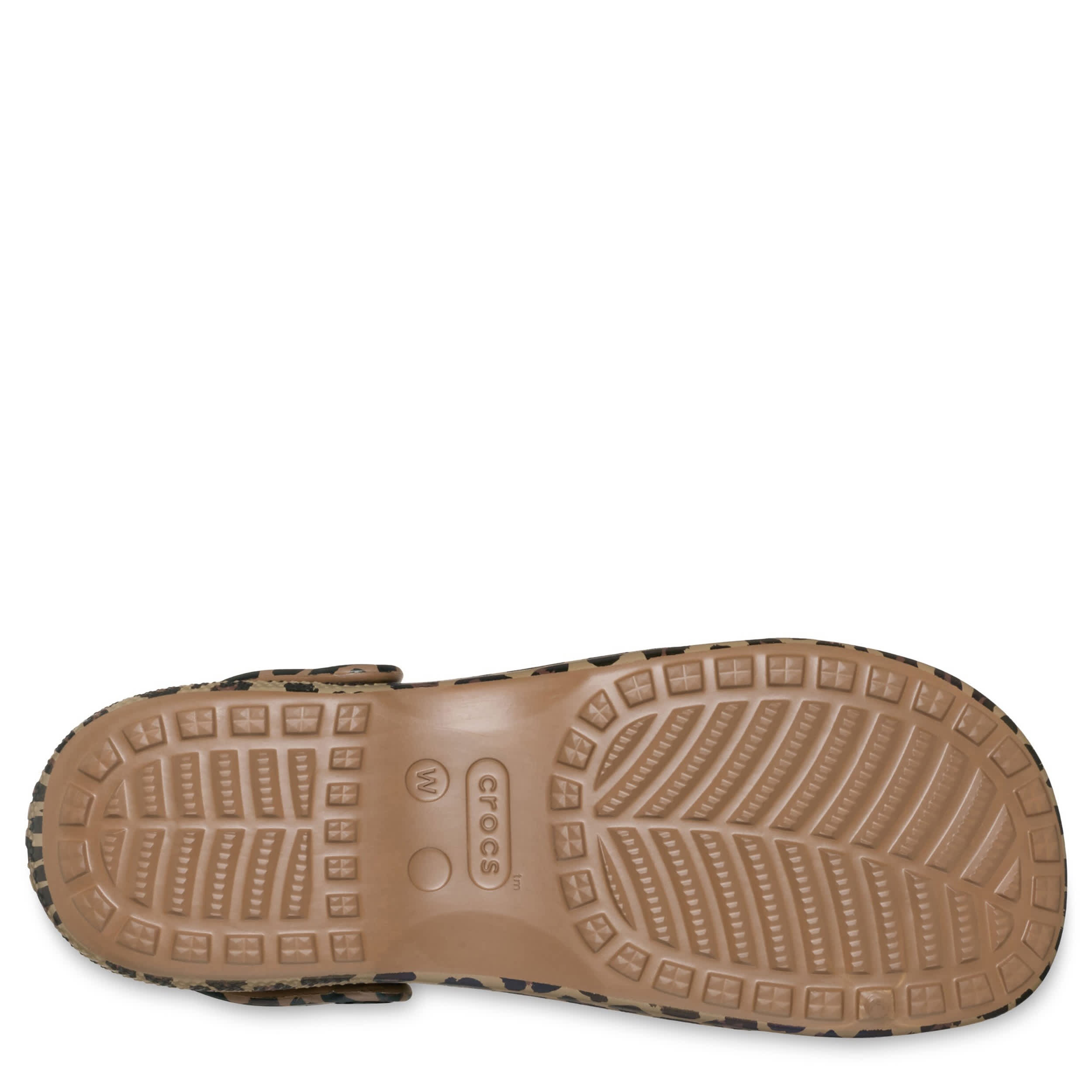 CROCS-WOMENS CLASSIC BALLET CLOG-LEOPARD & 