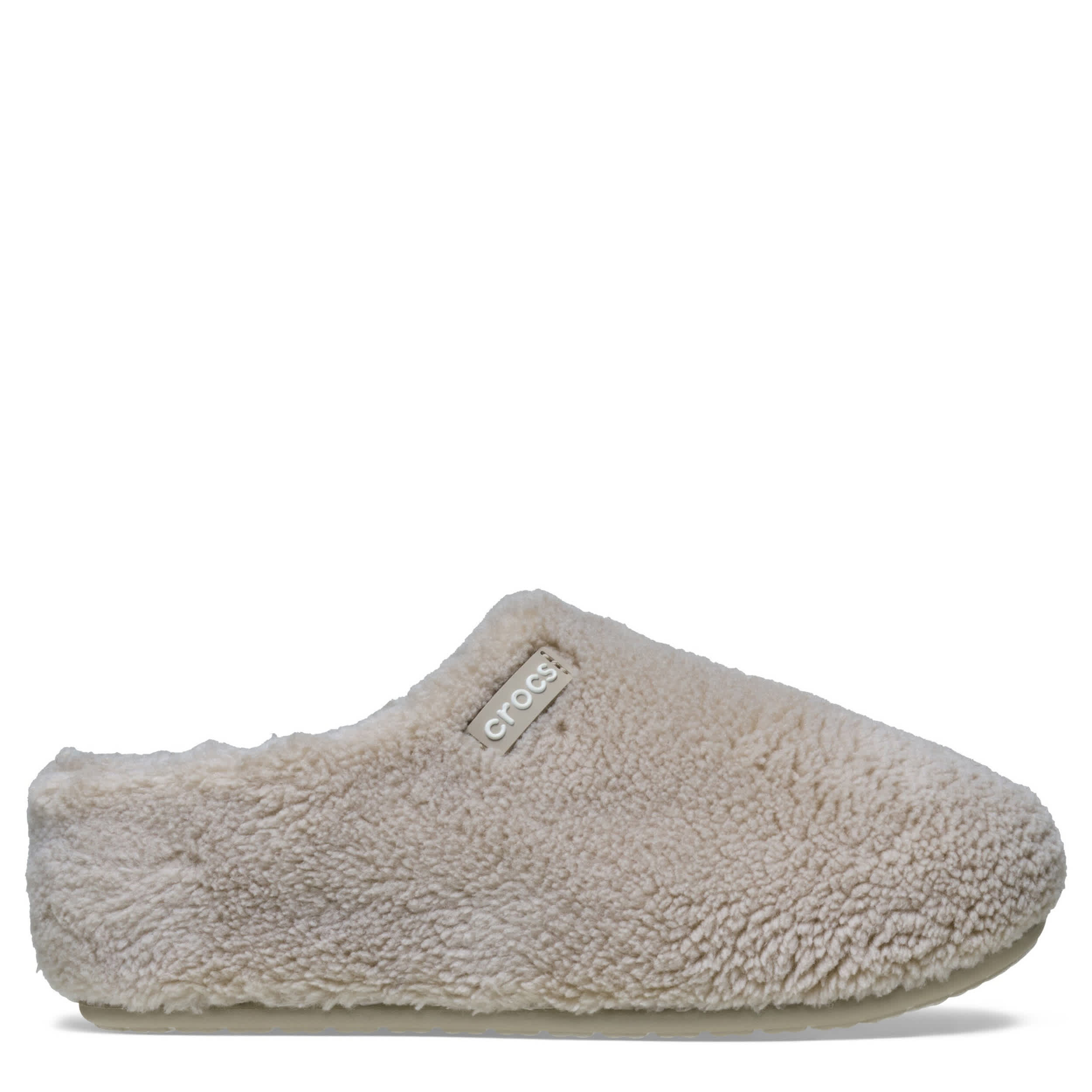 CROCS-WOMENS CLASSIC CAFE SLIPPER CLOG-TAUPE & 