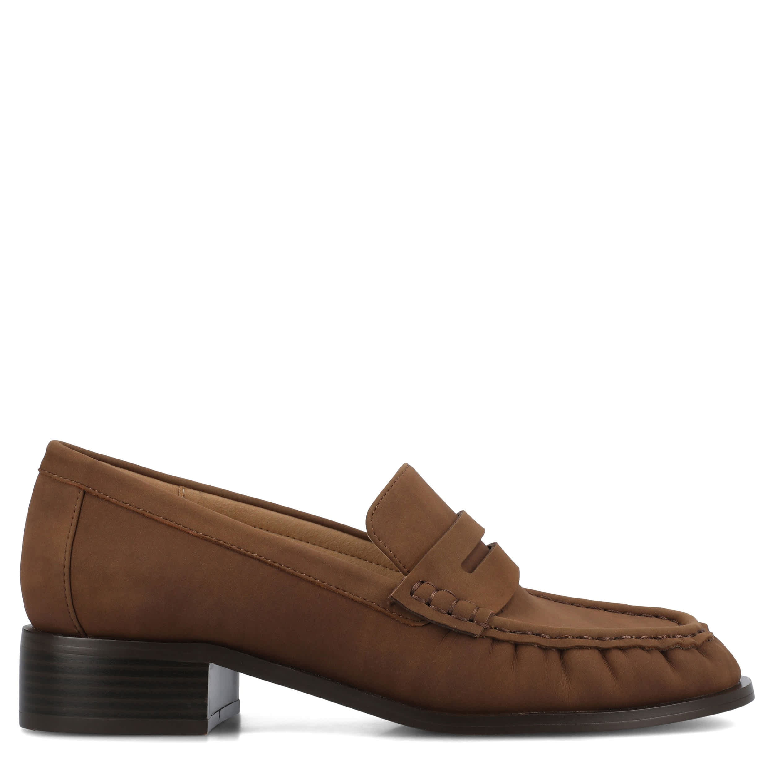 JOURNEE COLLECTION-WOMENS DANNA LOAFER-BROWN & 