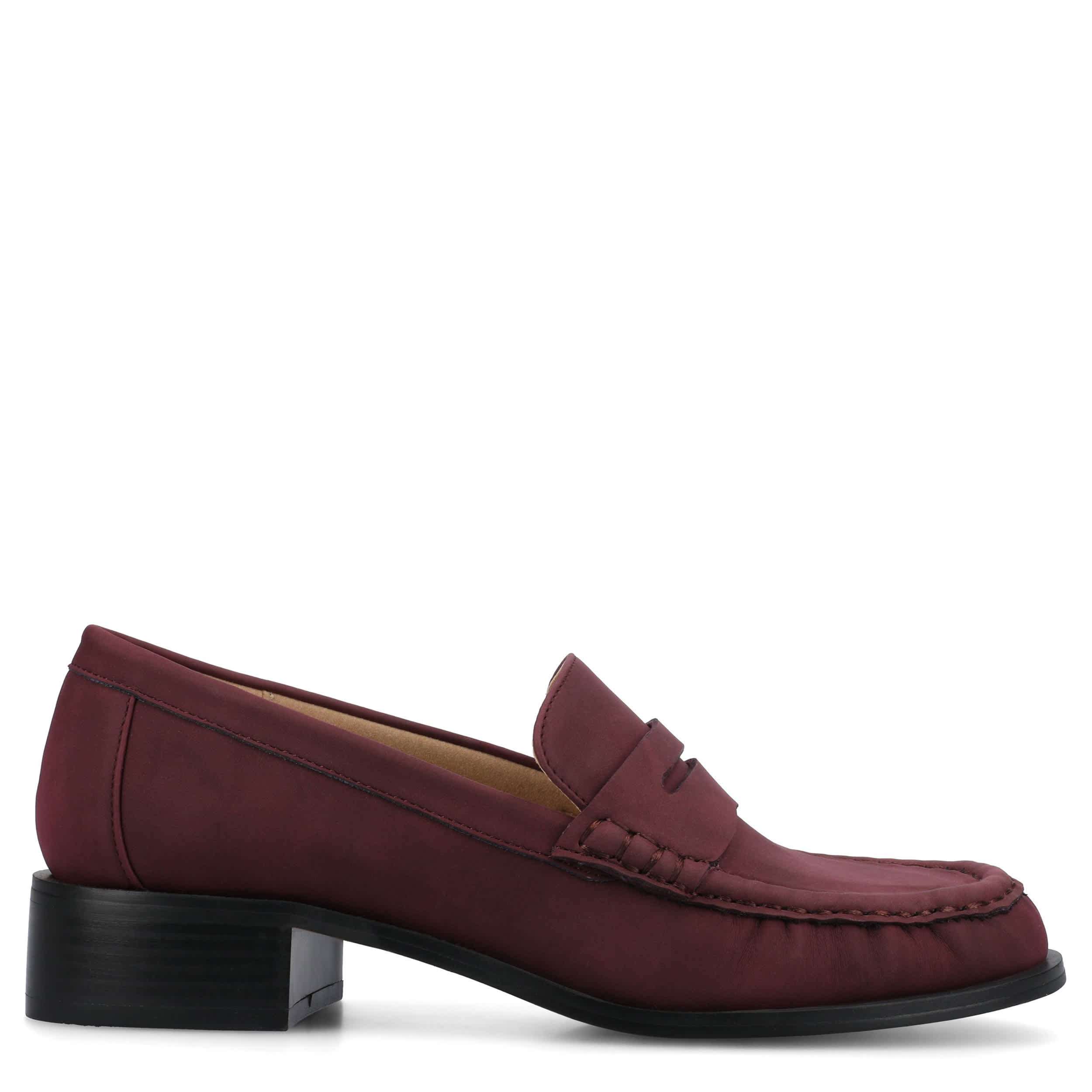 JOURNEE COLLECTION-WOMENS DANNA LOAFER-BURGUNDY & 